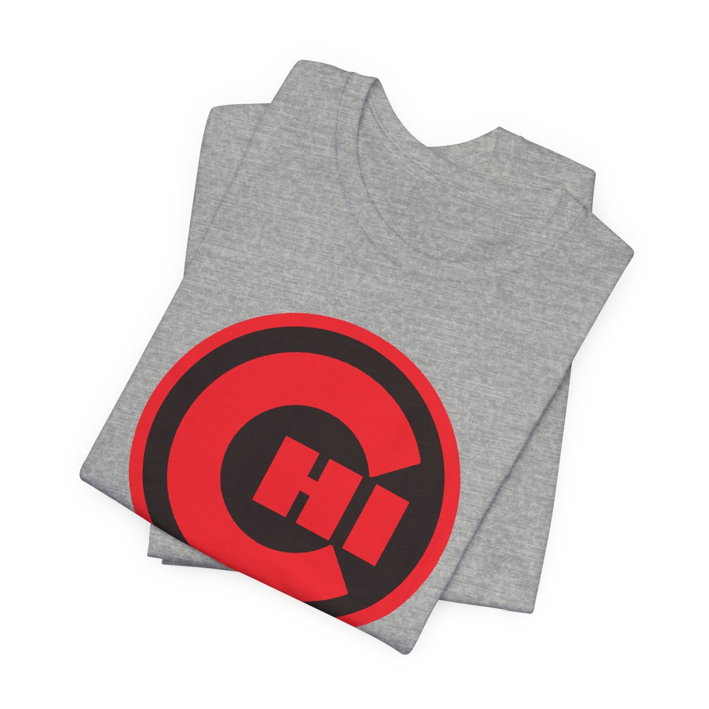 CHICAGO KIDS EMBLEM TEE - BLACK/RED