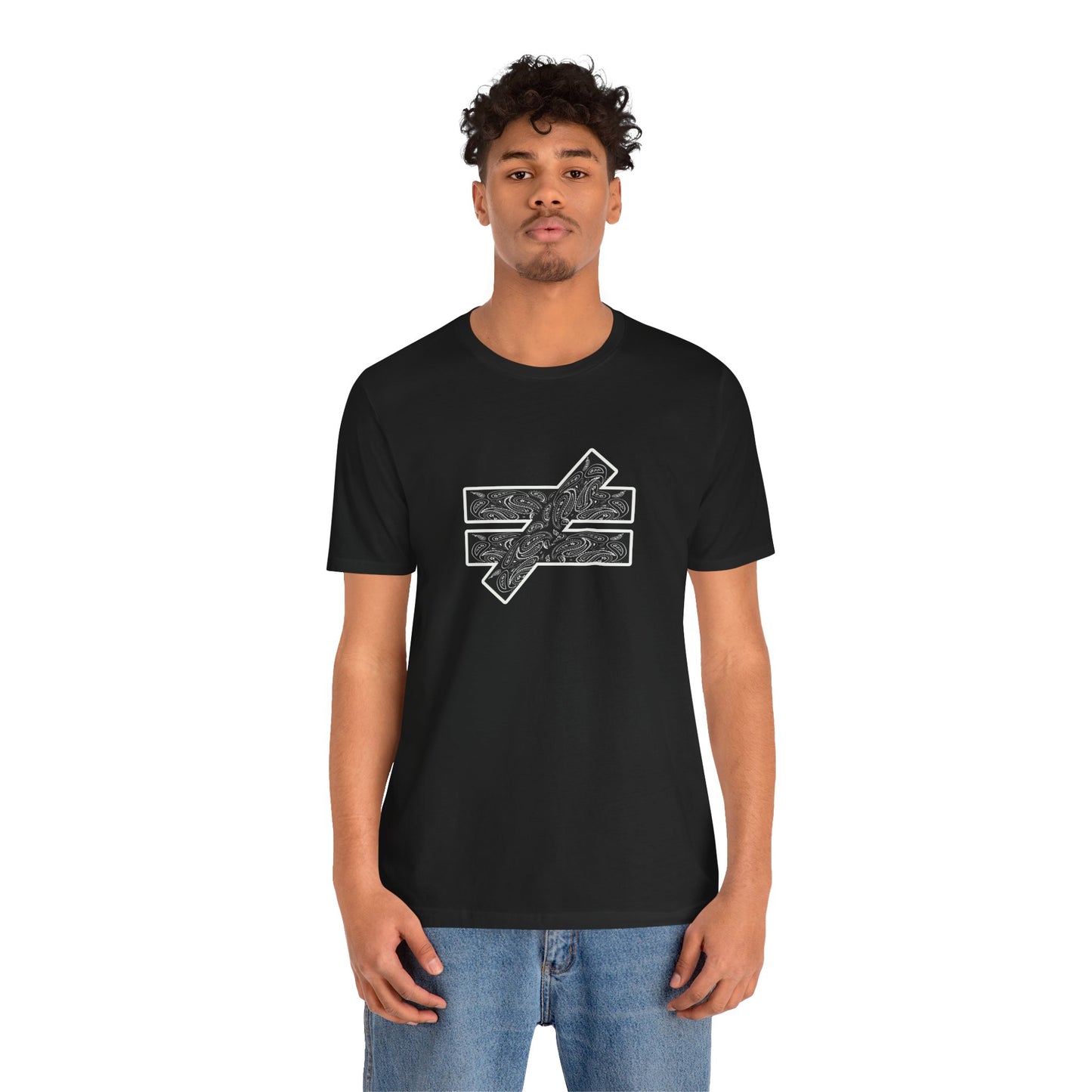 Unisex Graphic Tee - BLACK BANDANA LOGO