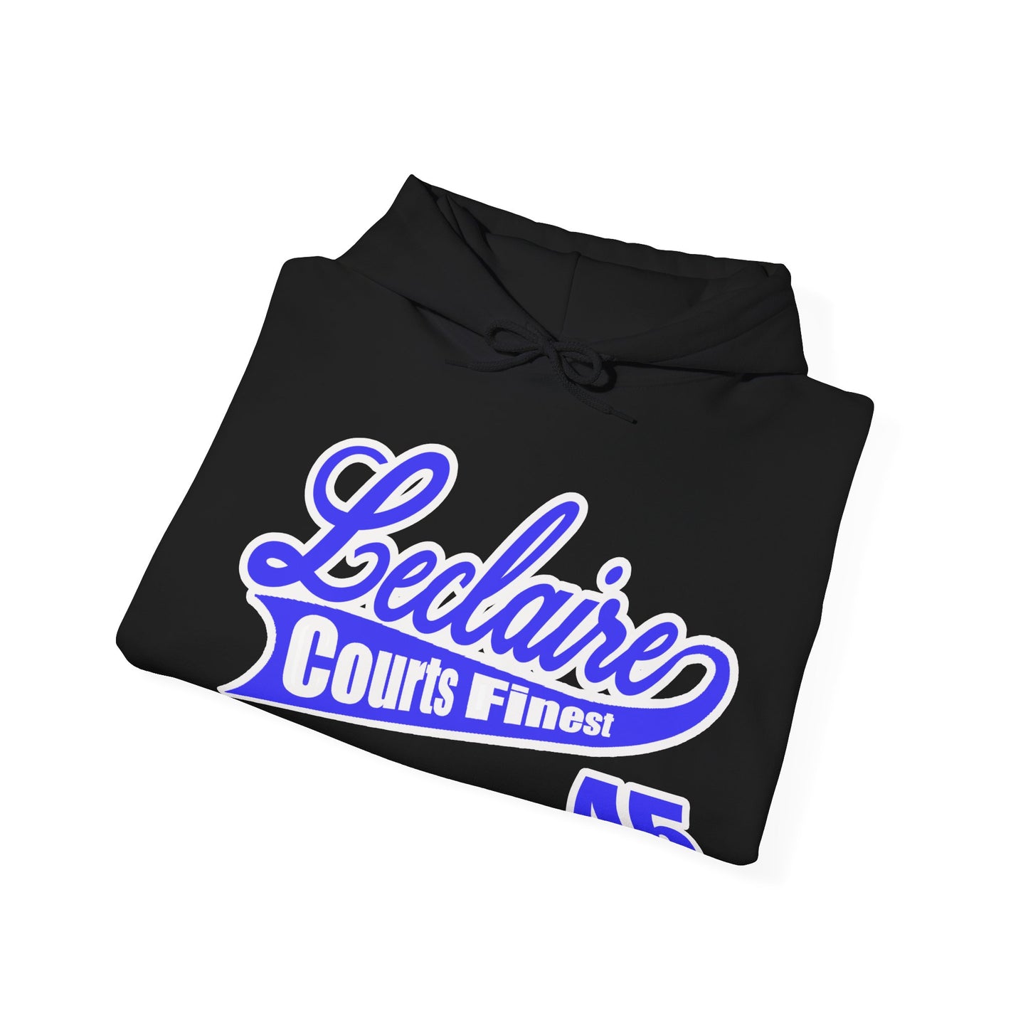 LECLAIRE COURTS FINEST CLASSIC SCRIPT HOODIE