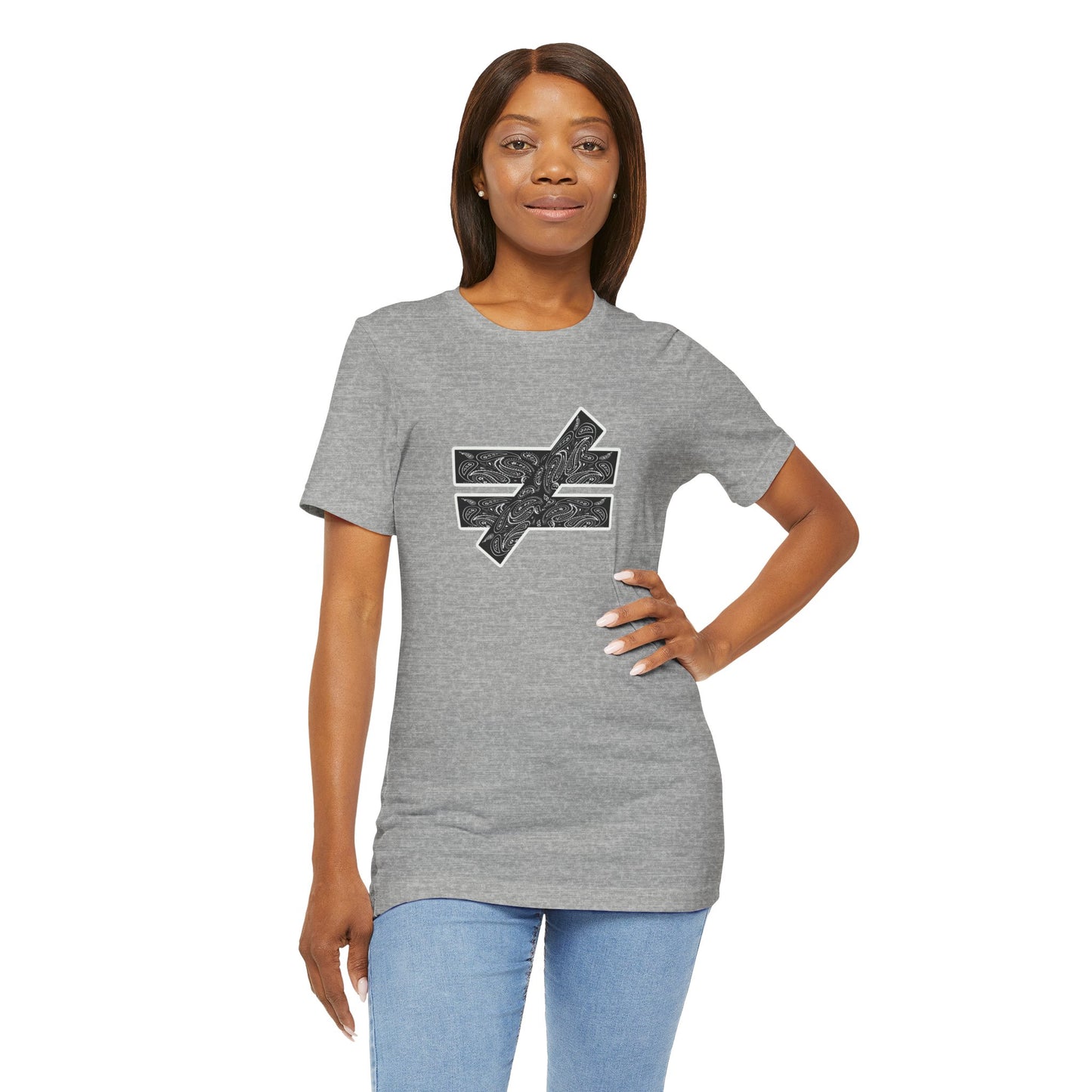 Unisex Graphic Tee - BLACK BANDANA LOGO