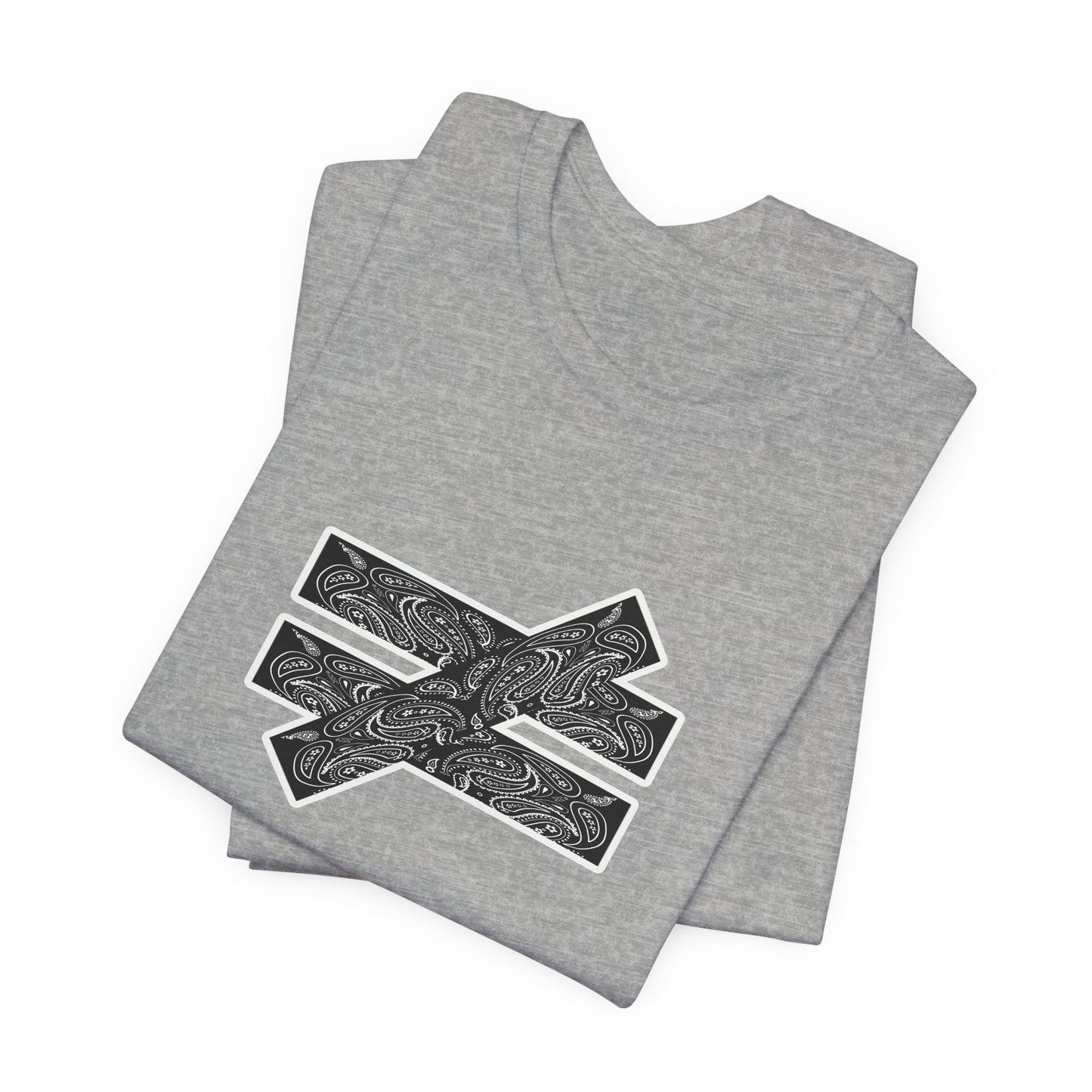 Unisex Graphic Tee - BLACK BANDANA LOGO