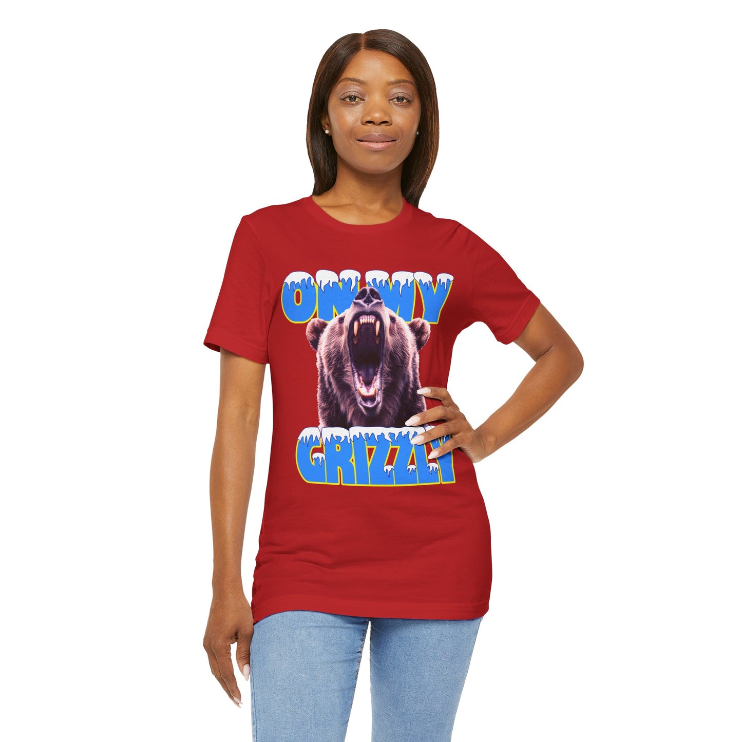 ON MY GRIZZLY TEE BY ALPHA DAWG