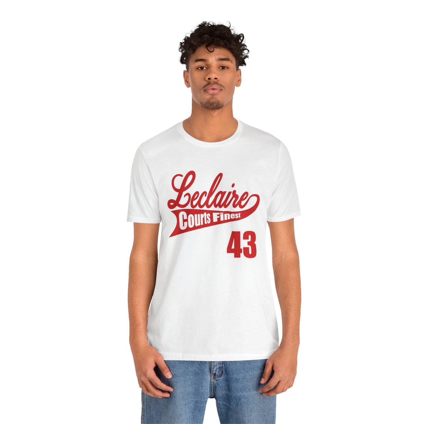 LeClaire Courts Finest Short Sleeve Tee - Casual Unisex T-Shirt for Sport Lovers