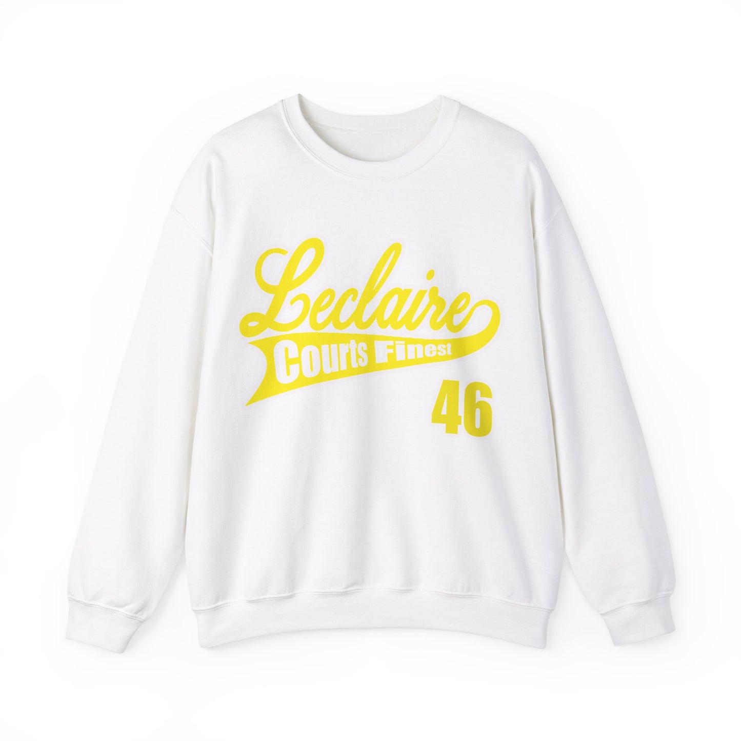 LECLAIRE COURTS FINEST CLASSIC SCRIPT SWEATSHIRT