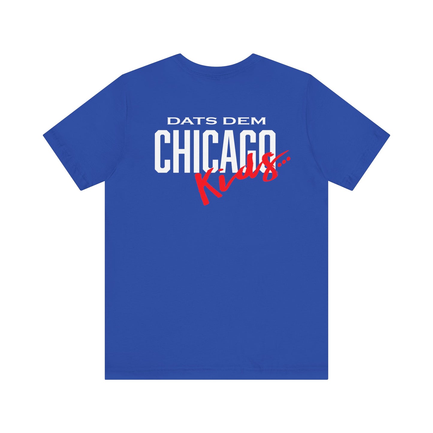 CHICAGO KIDS EMBLEM TEE - BLUE/RED