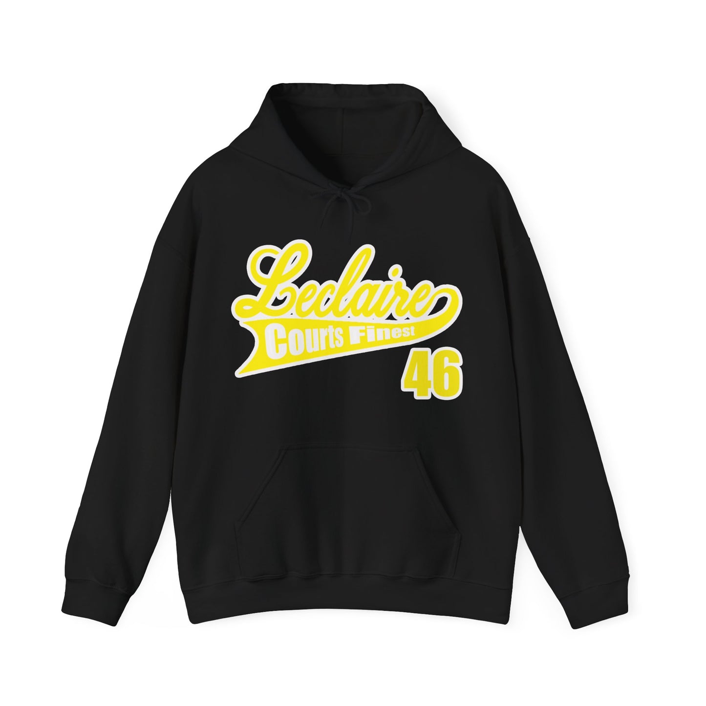 LECLAIRE COURTS FINEST CLASSIC SCRIPT HOODIE