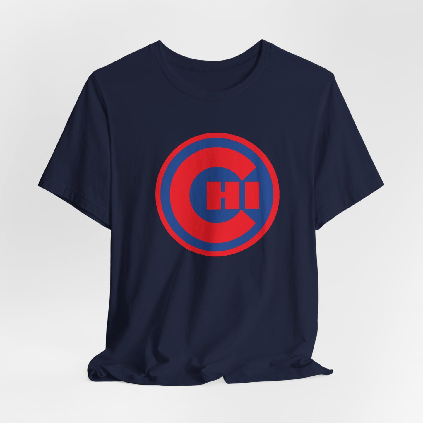 CHICAGO KIDS EMBLEM TEE - BLUE/RED
