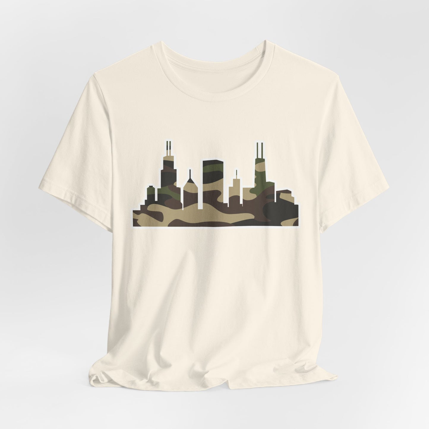 CHI KIDS CAMO-SKYLINE TEE