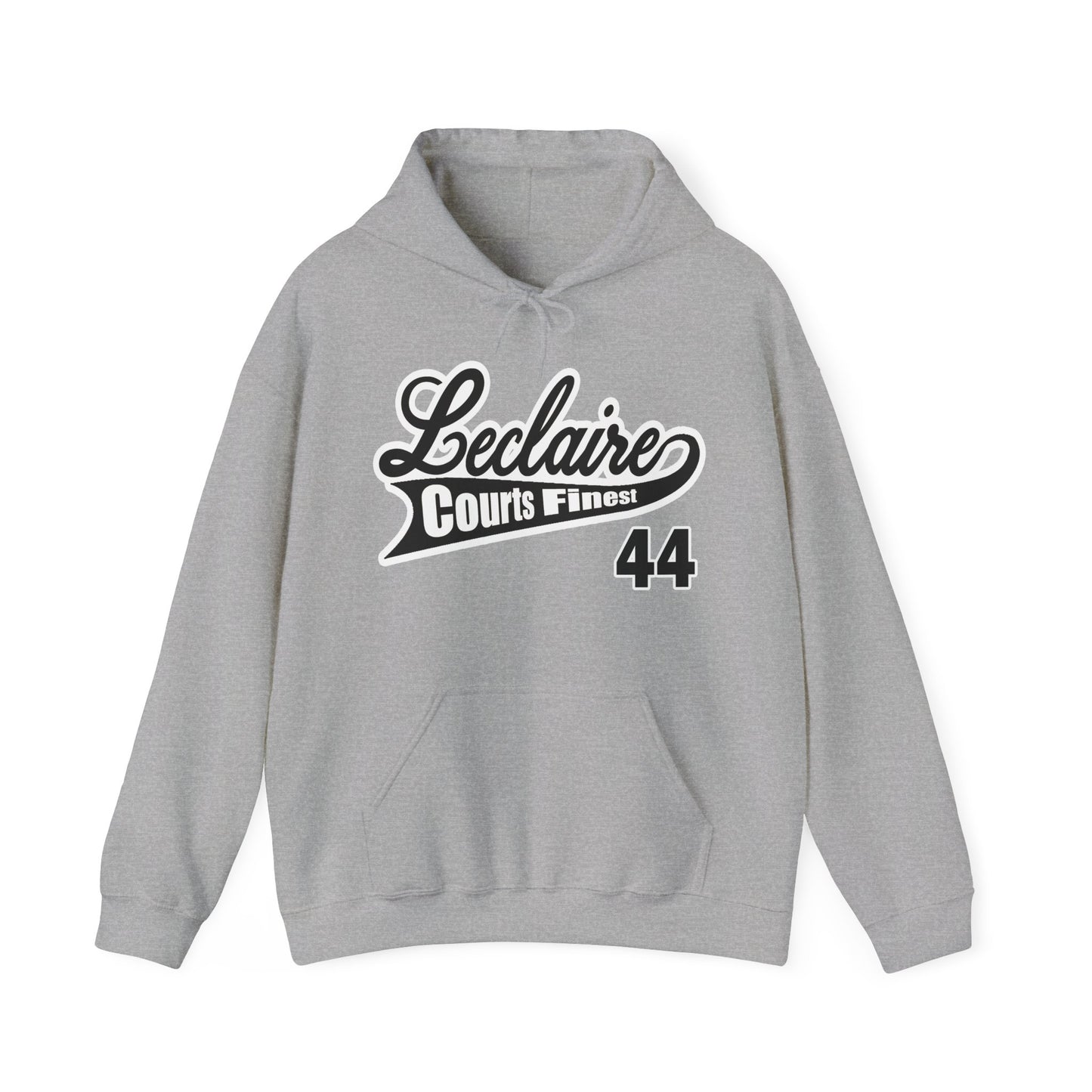 LECLAIRE COURTS FINEST CLASSIC SCRIPT HOODIE