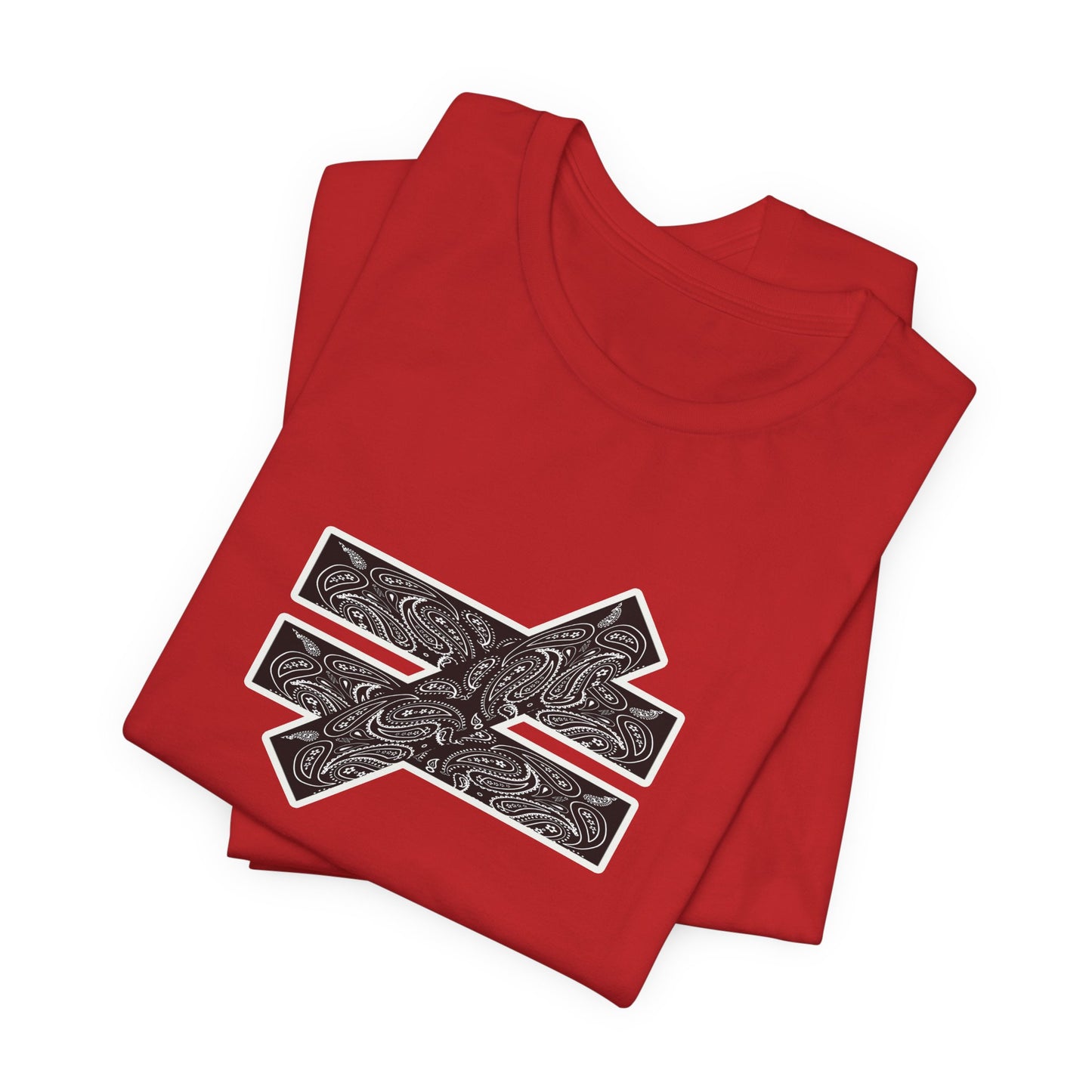 Unisex Graphic Tee - BLACK BANDANA LOGO