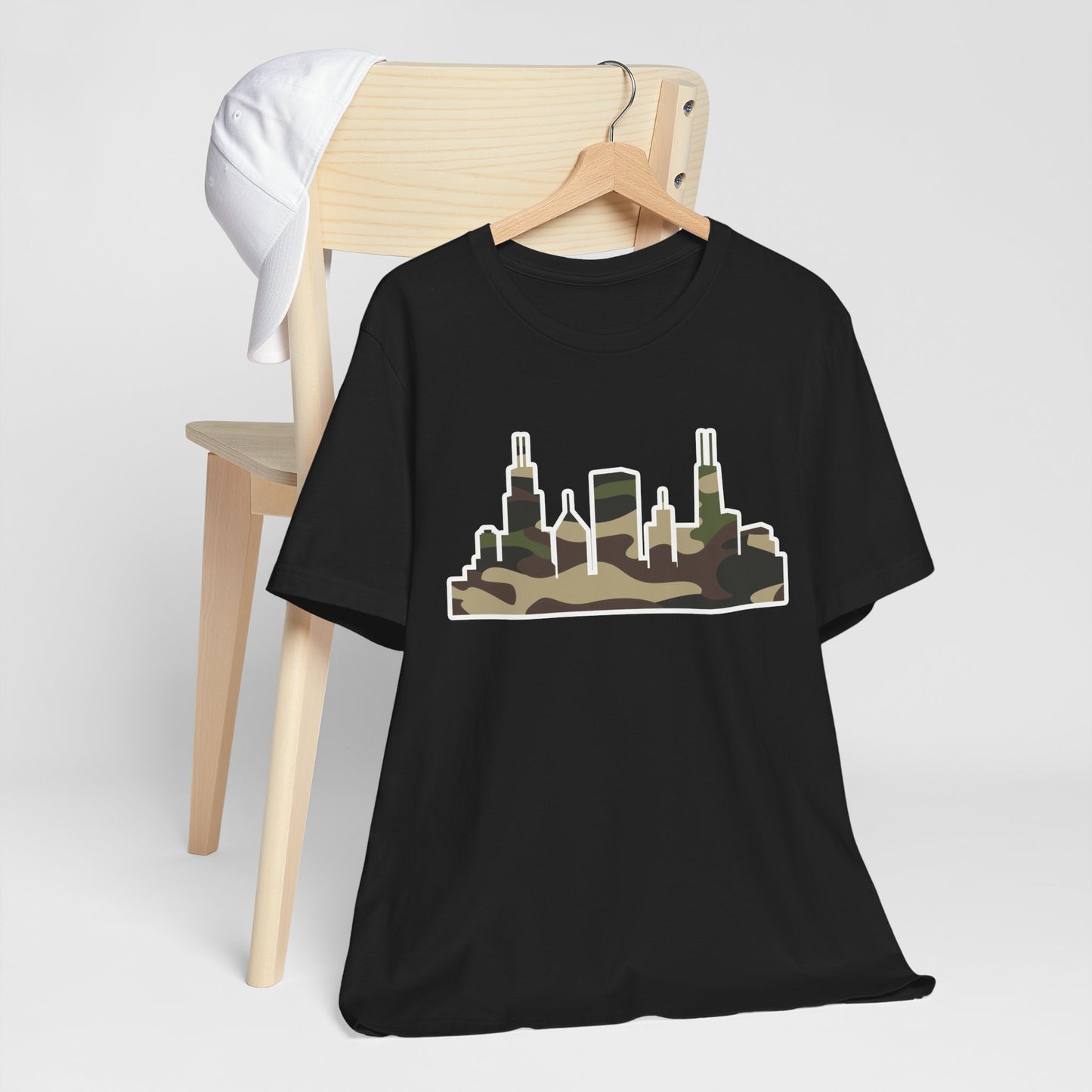 CHI KIDS CAMO-SKYLINE TEE