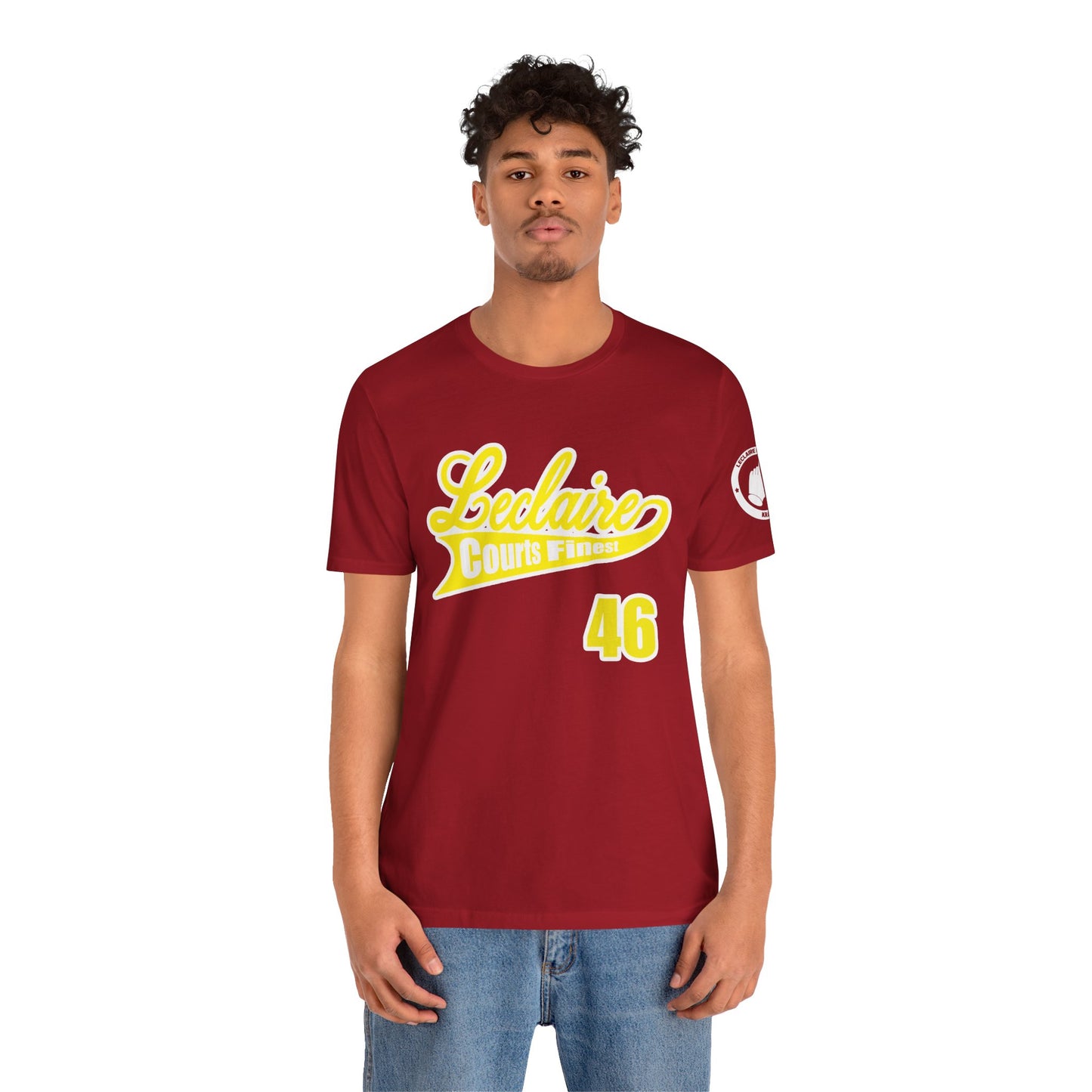 LeClaire Courts Finest Unisex Jersey Tee - Casual Retro Style Shirt