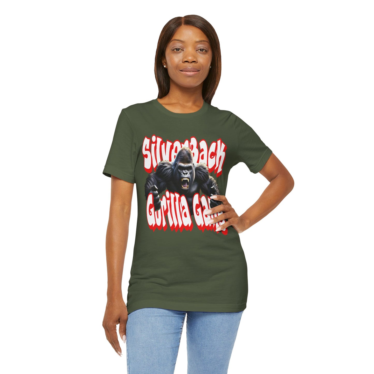 SILVERBACK GORILLA GANG TEE