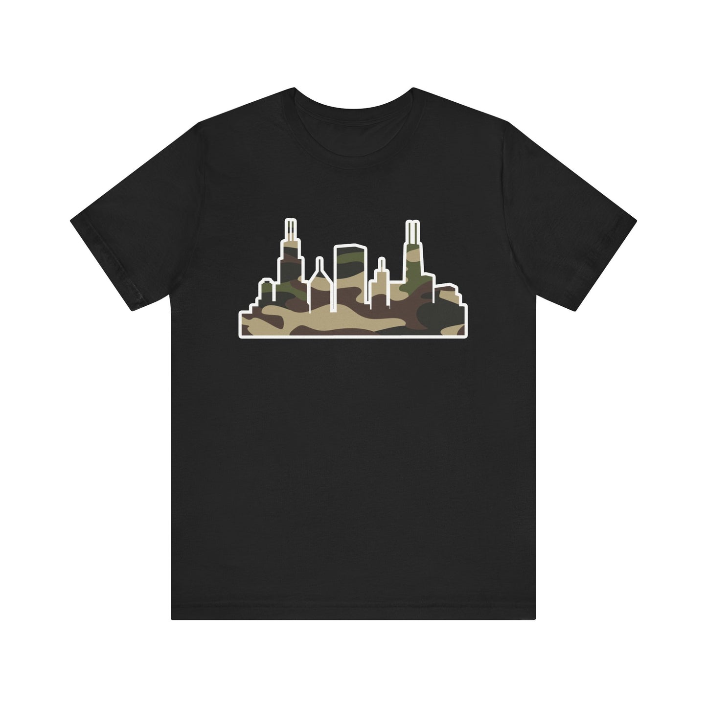 CHI KIDS CAMO-SKYLINE TEE