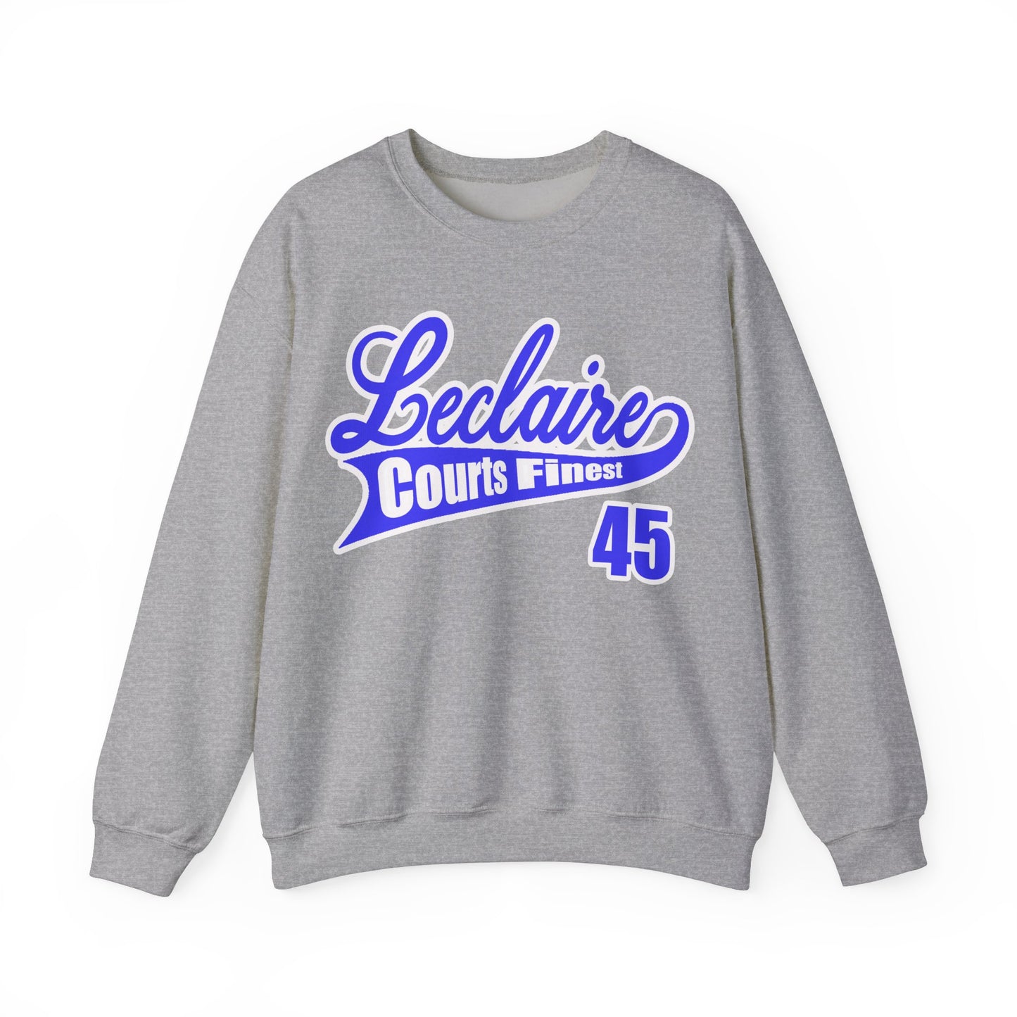 LECLAIRE COURTS FINEST CLASSIC SCRIPT SWEATSHIRT