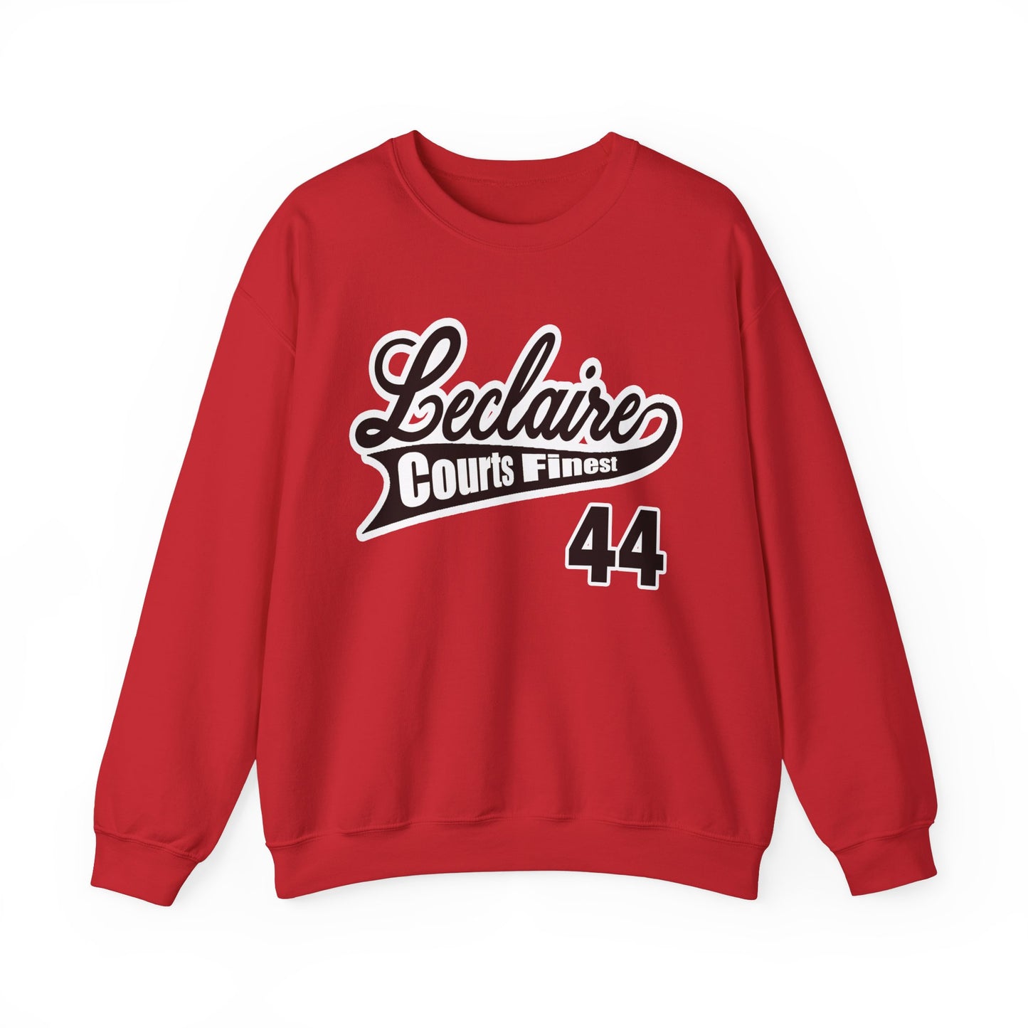LECLAIRE COURTS FINEST CLASSIC SCRIPT SWEATSHIRT