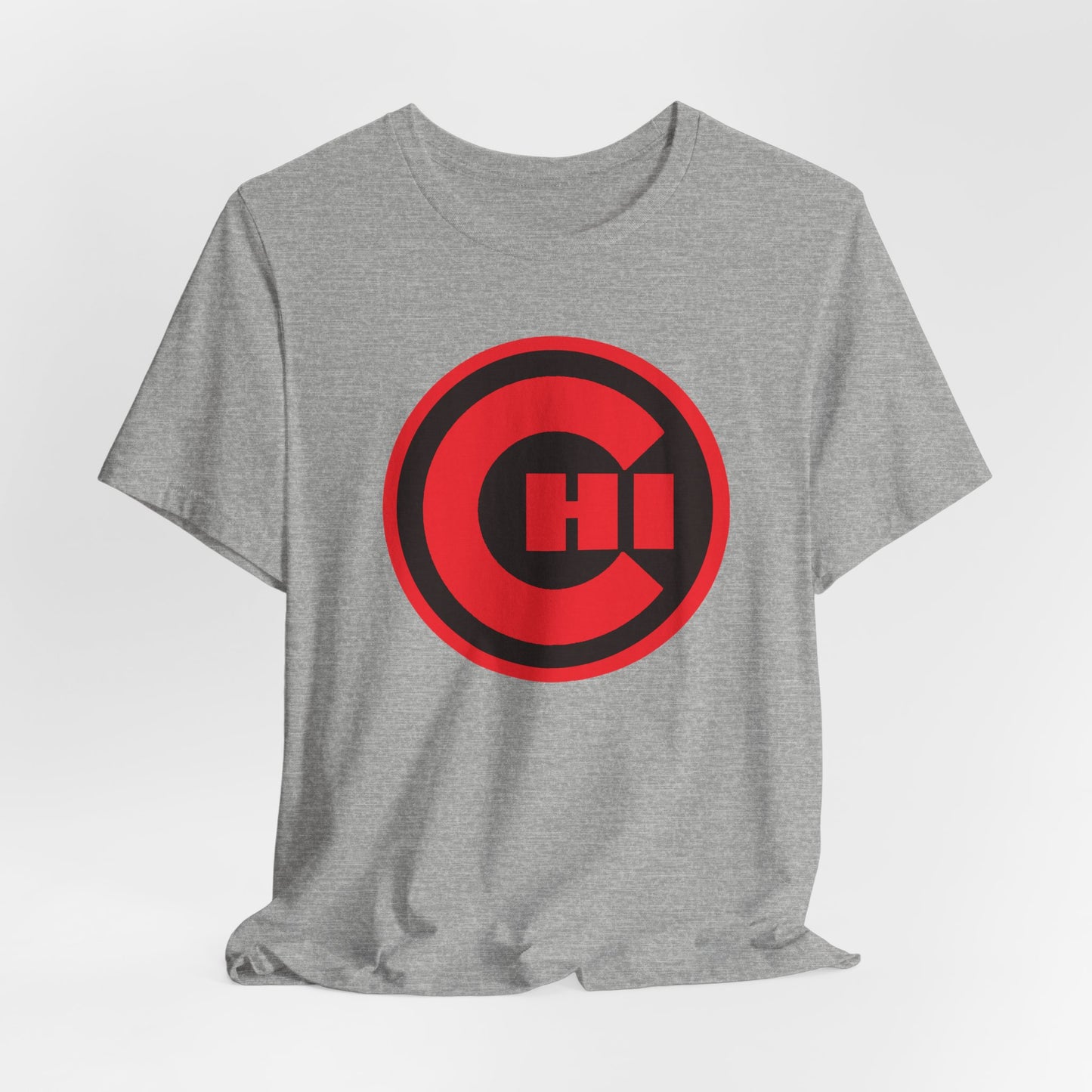 CHICAGO KIDS EMBLEM TEE - BLACK/RED