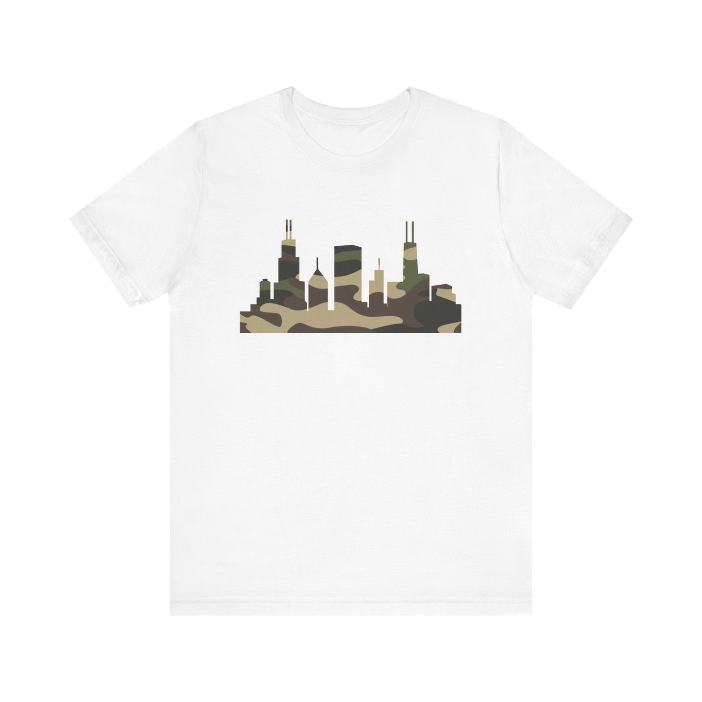 CHI KIDS CAMO-SKYLINE TEE