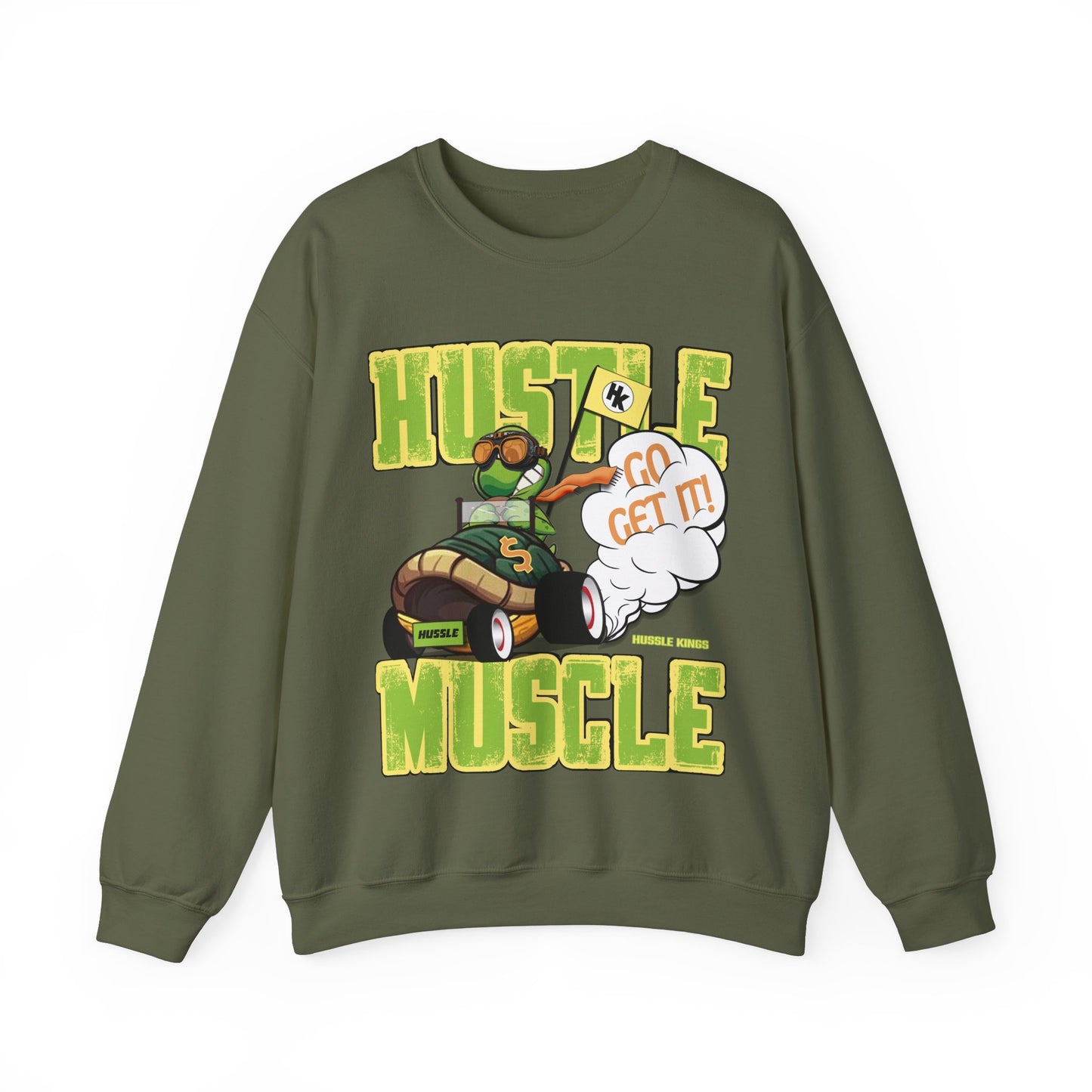 HUSSLE MUSCLE- THELONIOUS THE GO GETTER SWEATSHIRT
