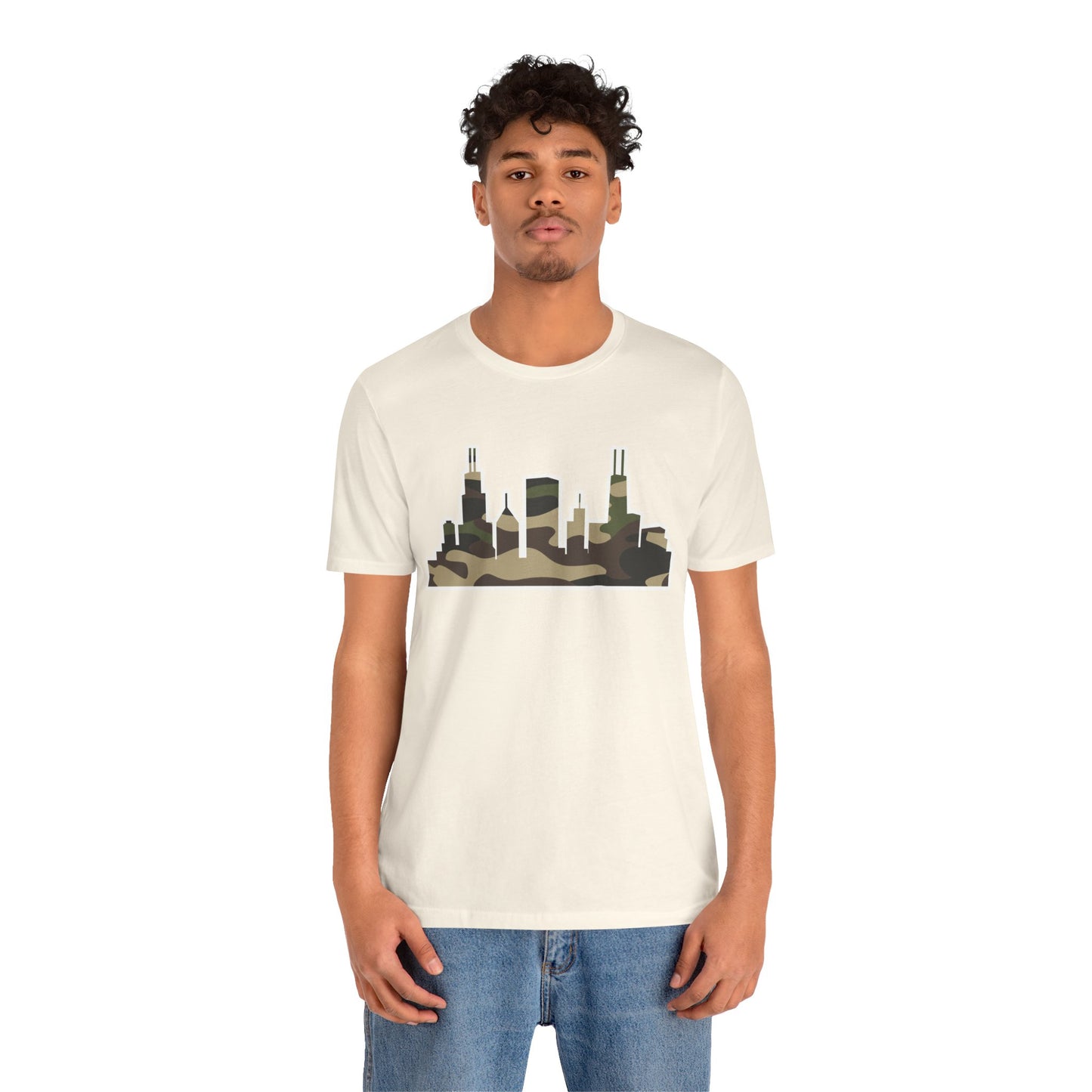 CHI KIDS CAMO-SKYLINE TEE