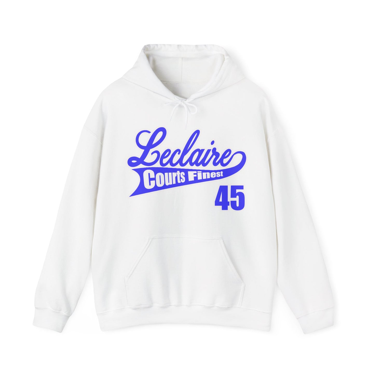 LECLAIRE COURTS FINEST CLASSIC SCRIPT HOODIE