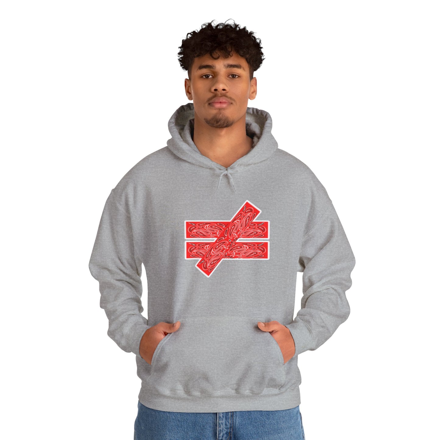 "WE ARE NOT THE SAME" BANDANA RED LOGO