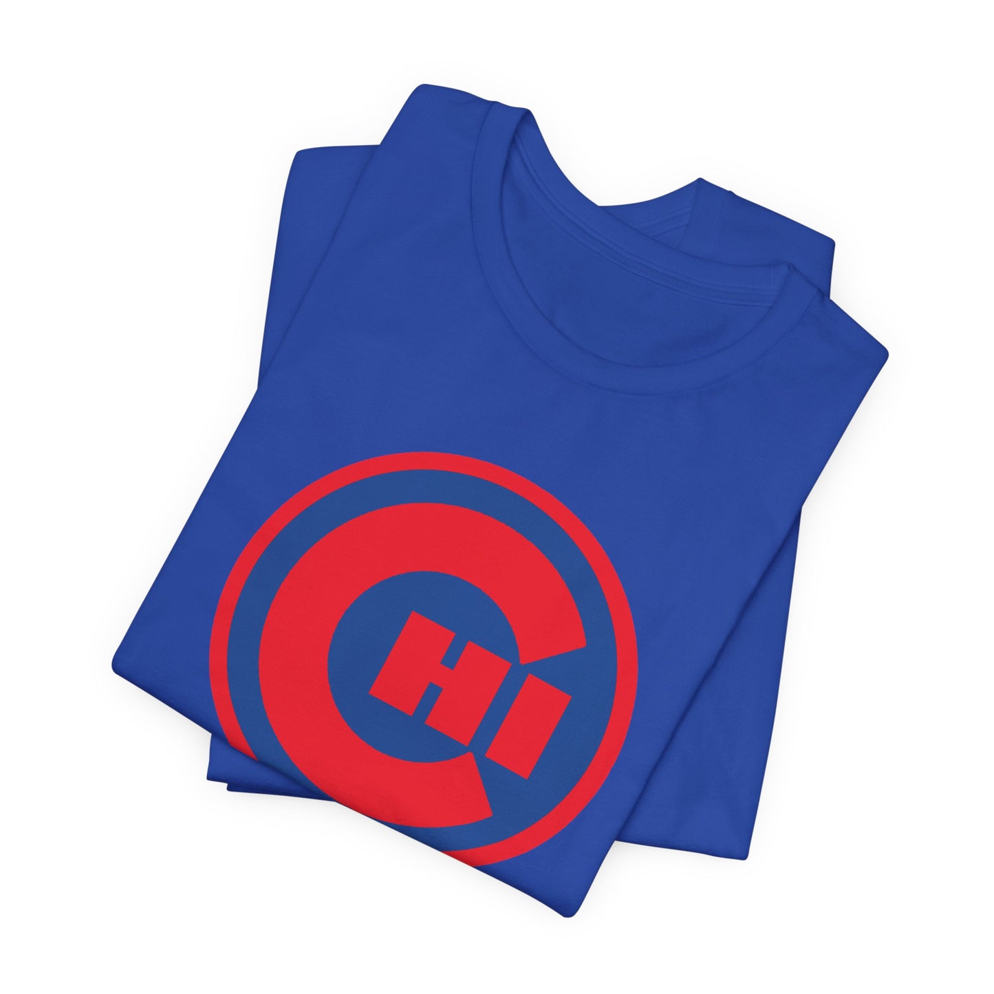 CHICAGO KIDS EMBLEM TEE - BLUE/RED