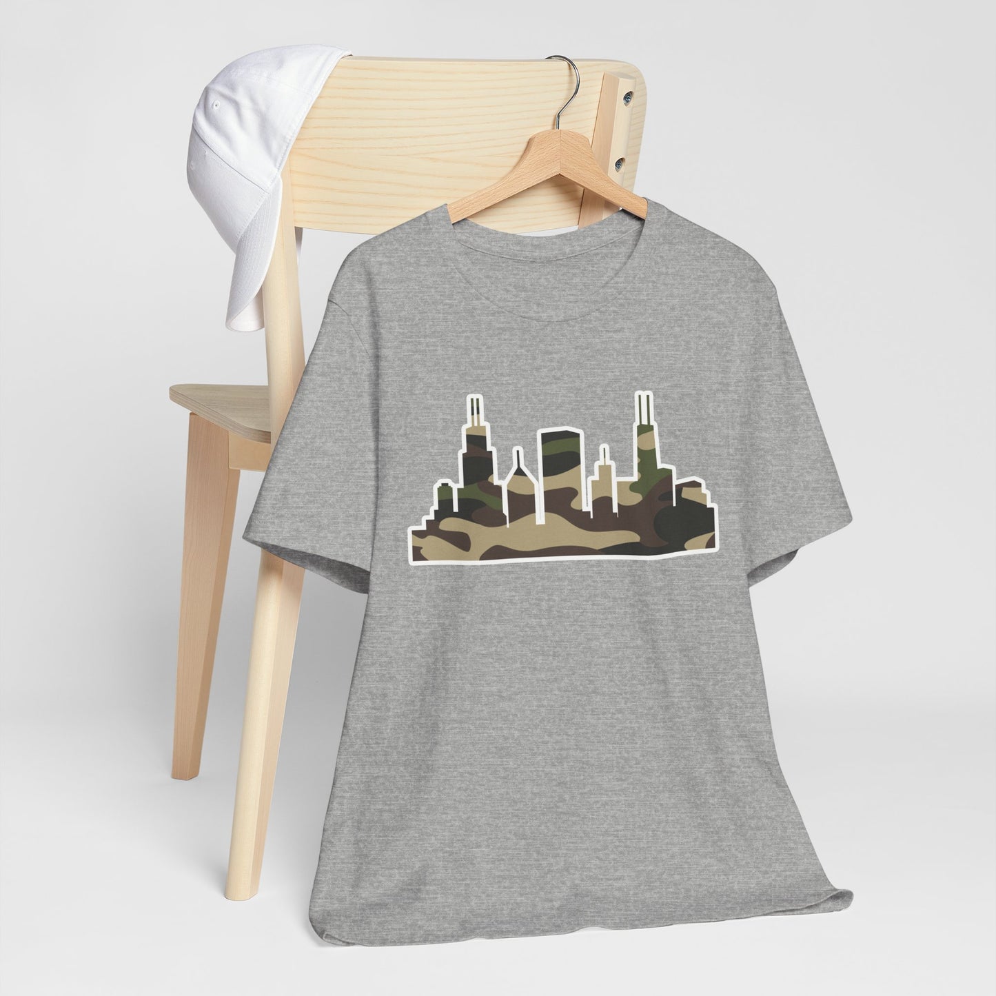 CHI KIDS CAMO-SKYLINE TEE
