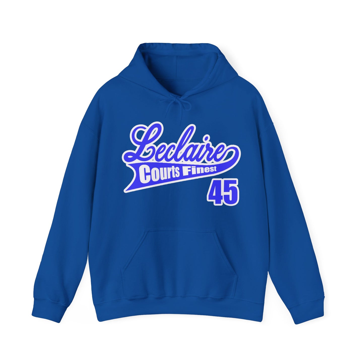 LECLAIRE COURTS FINEST CLASSIC SCRIPT HOODIE