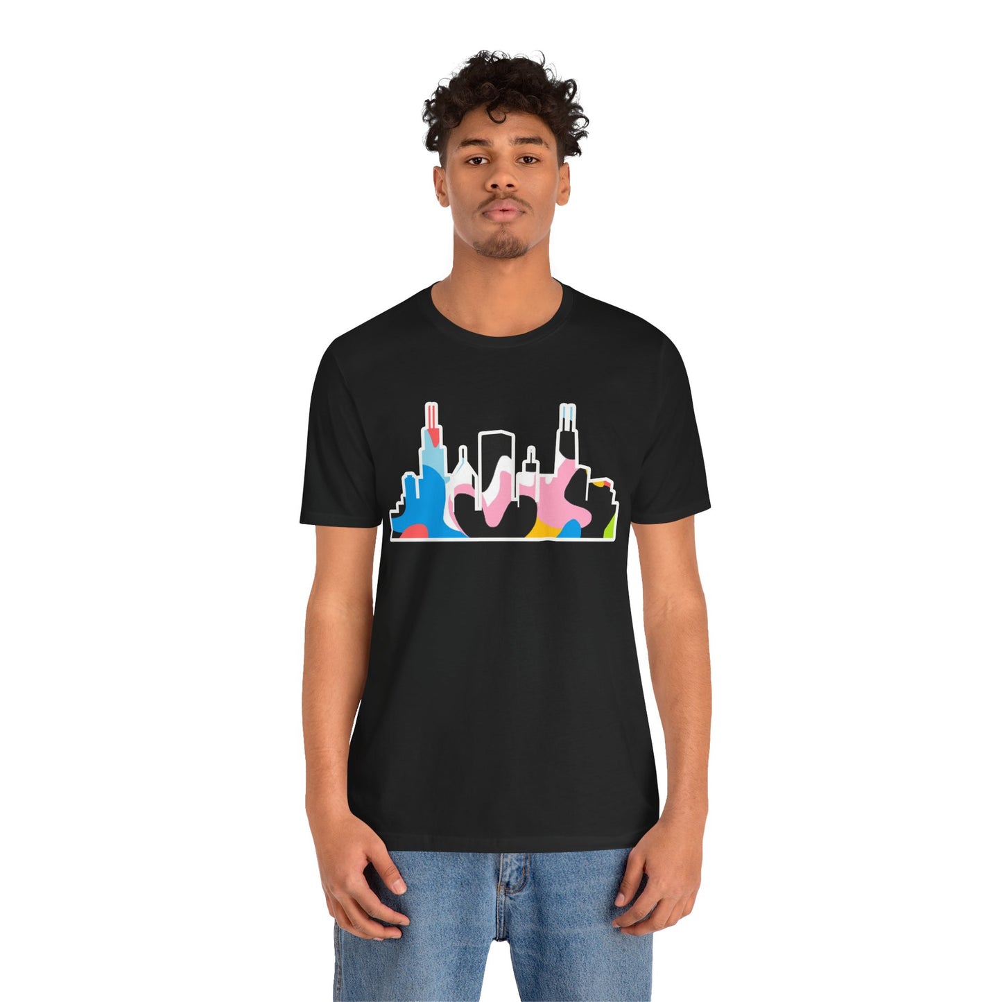 CHI KIDS ACRYLIC SKYLINE TEE