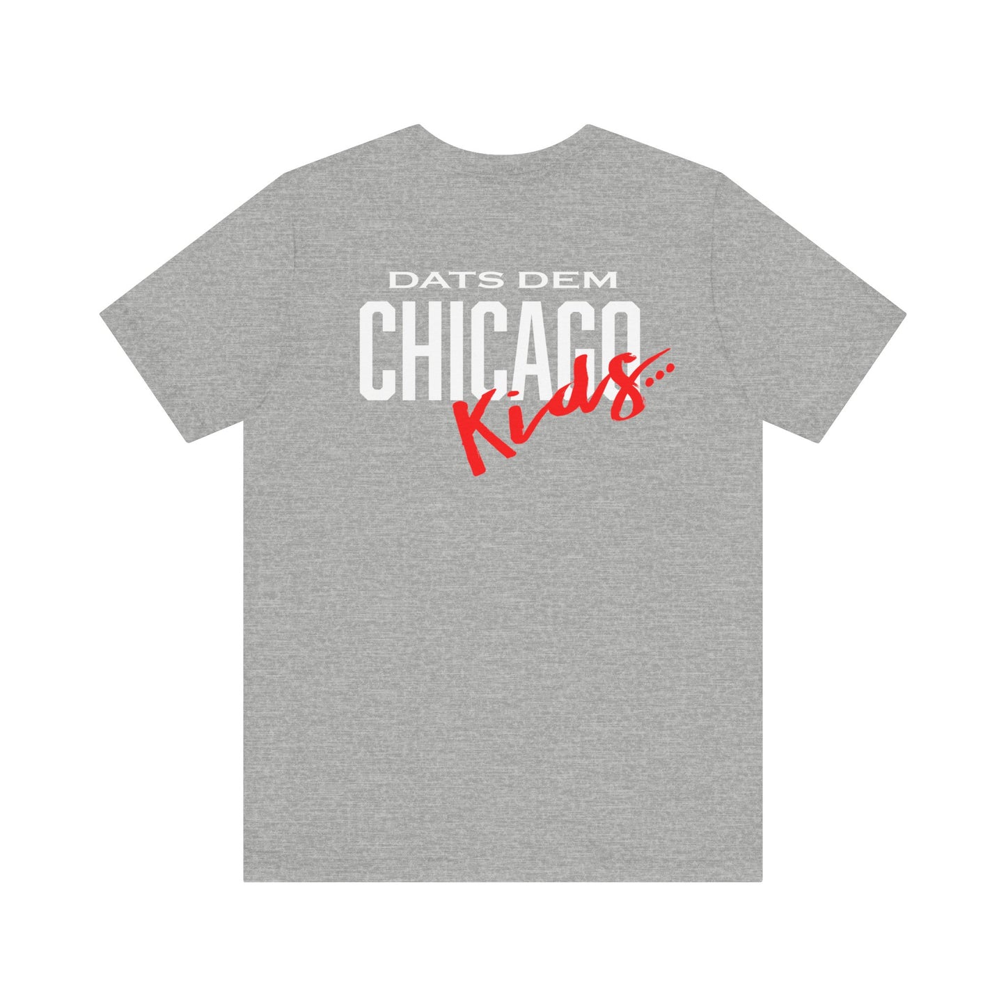 CHICAGO KIDS EMBLEM TEE - BLACK/RED