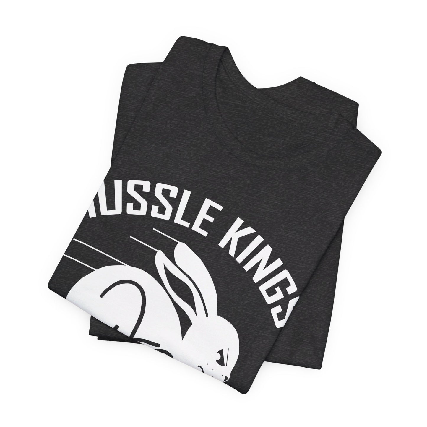 HUSSLE KINGS 24/365 LARGE MONOGRAM TEE
