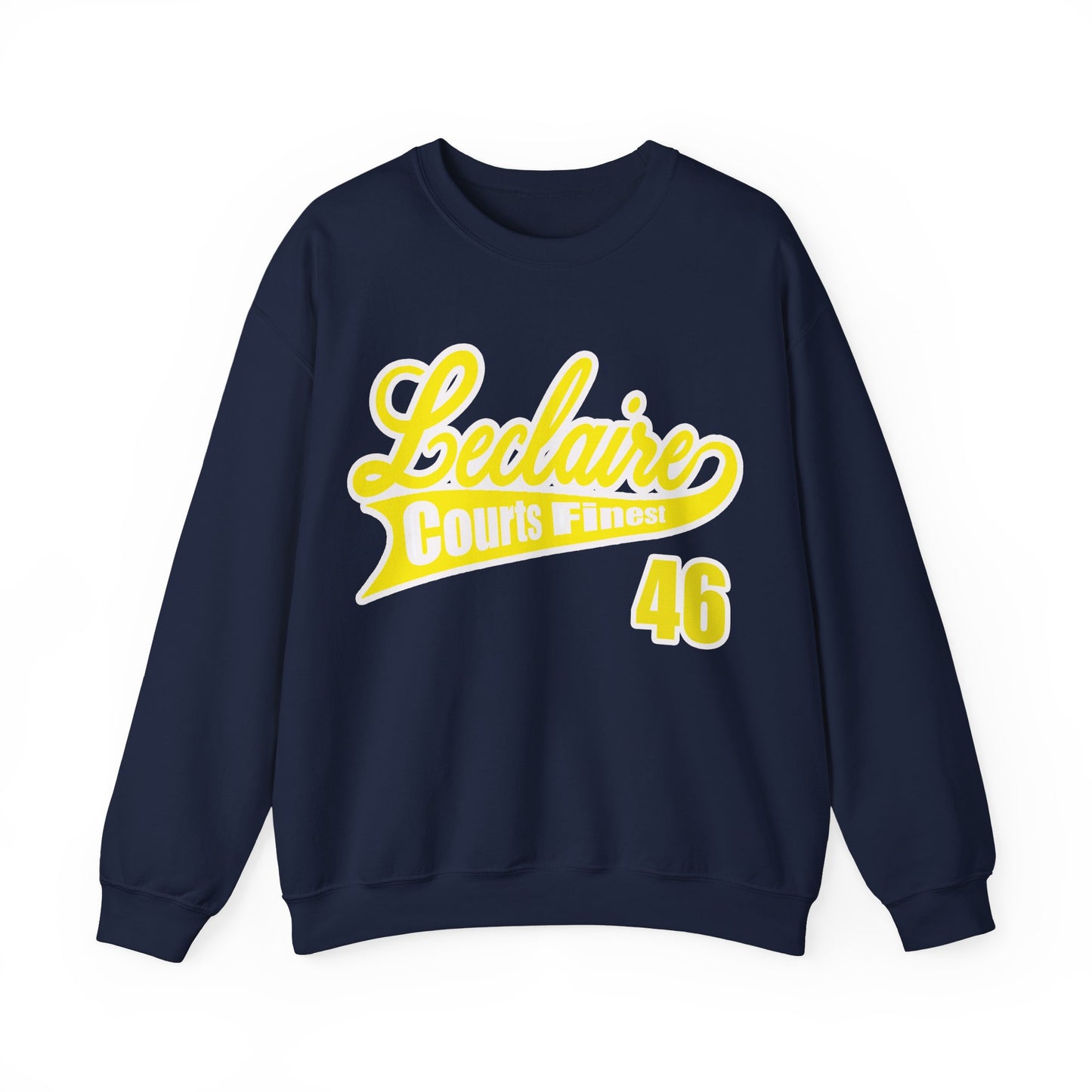 LECLAIRE COURTS FINEST CLASSIC SCRIPT SWEATSHIRT