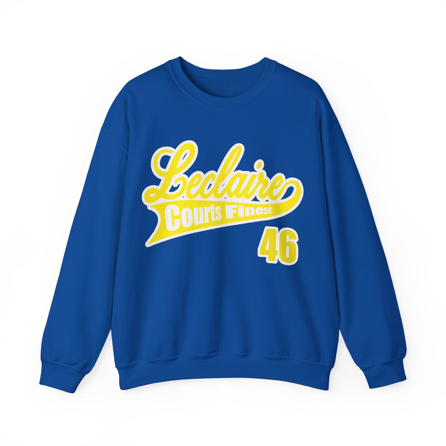 LECLAIRE COURTS FINEST CLASSIC SCRIPT SWEATSHIRT