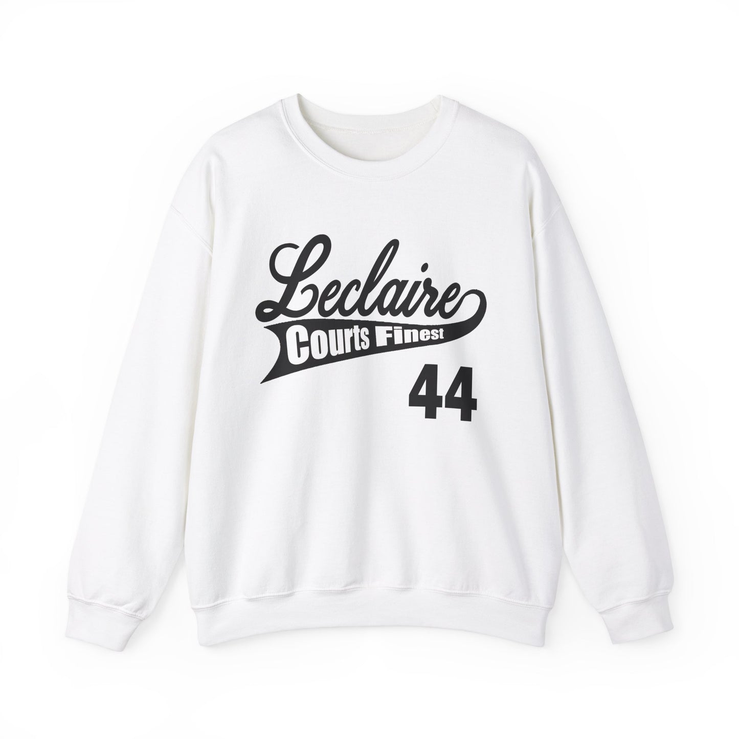 LECLAIRE COURTS FINEST CLASSIC SCRIPT SWEATSHIRT