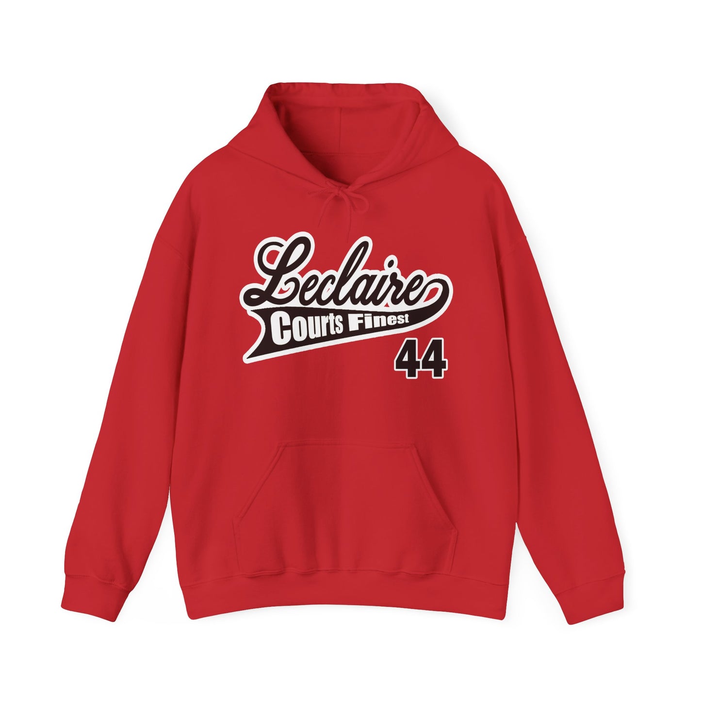 LECLAIRE COURTS FINEST CLASSIC SCRIPT HOODIE