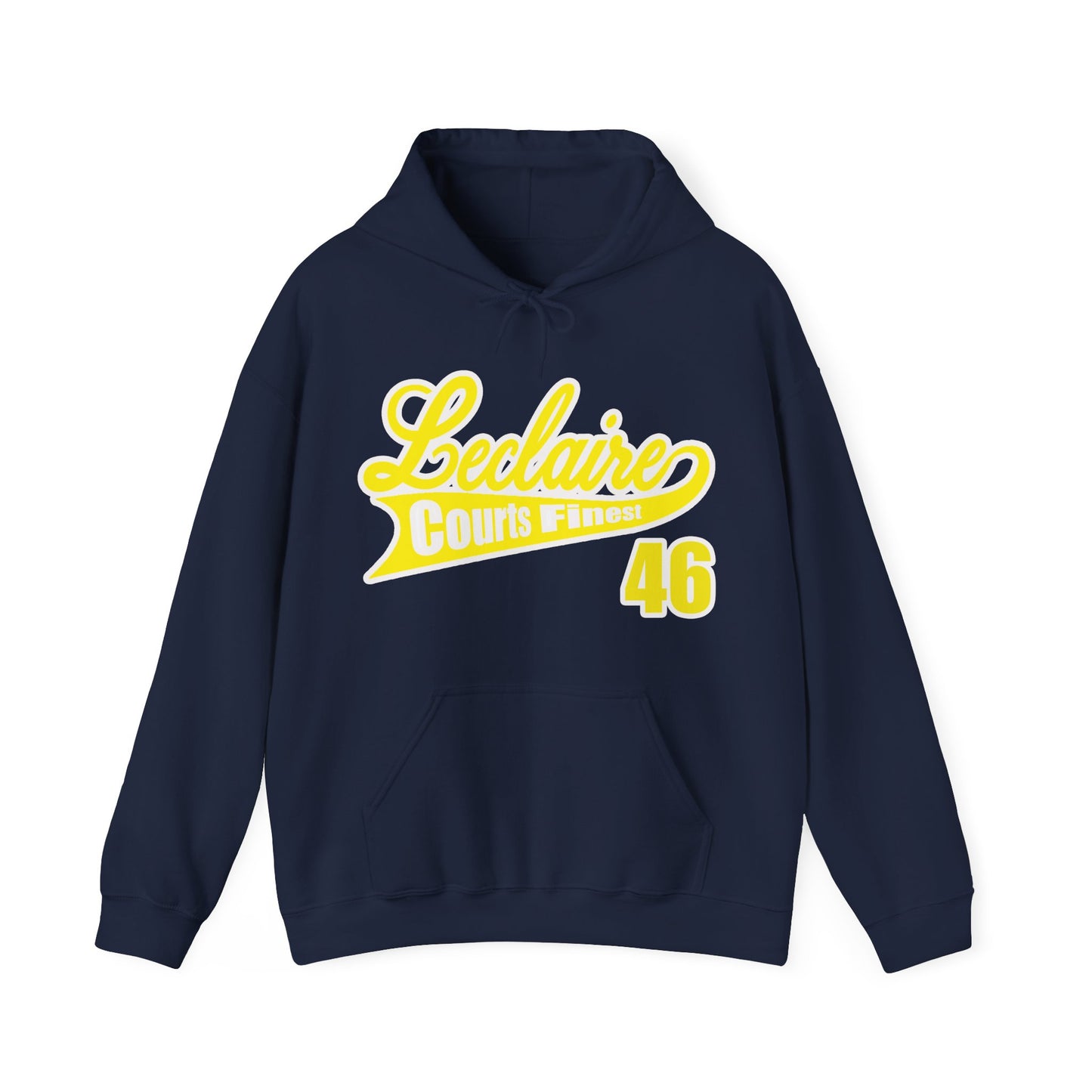 LECLAIRE COURTS FINEST CLASSIC SCRIPT HOODIE