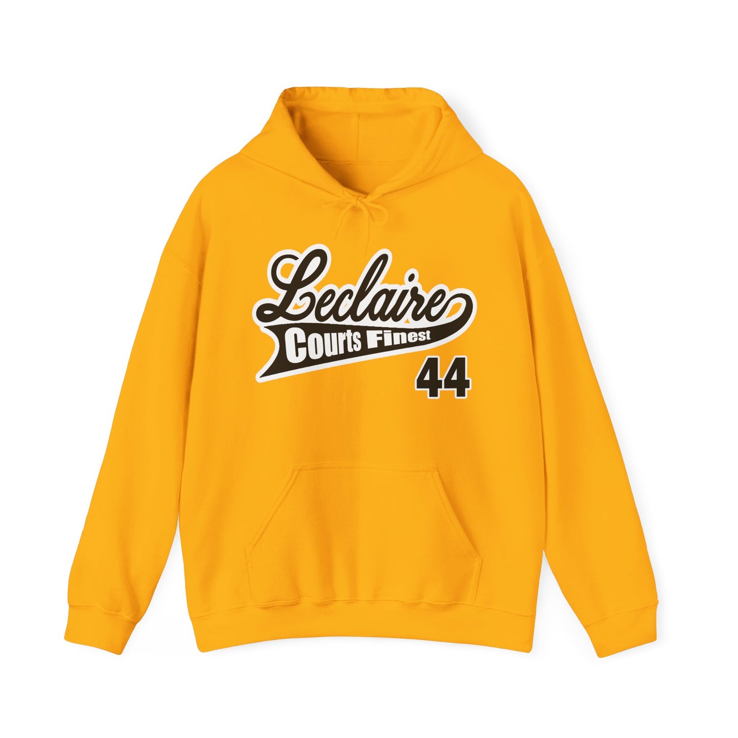 LECLAIRE COURTS FINEST CLASSIC SCRIPT HOODIE