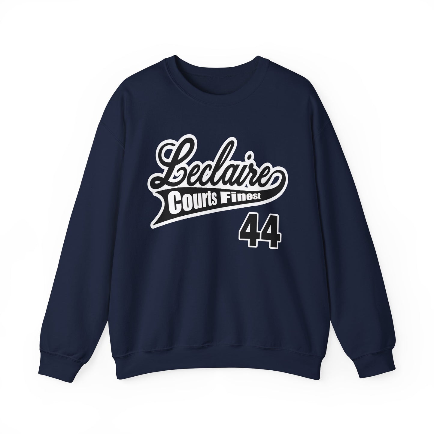 LECLAIRE COURTS FINEST CLASSIC SCRIPT SWEATSHIRT