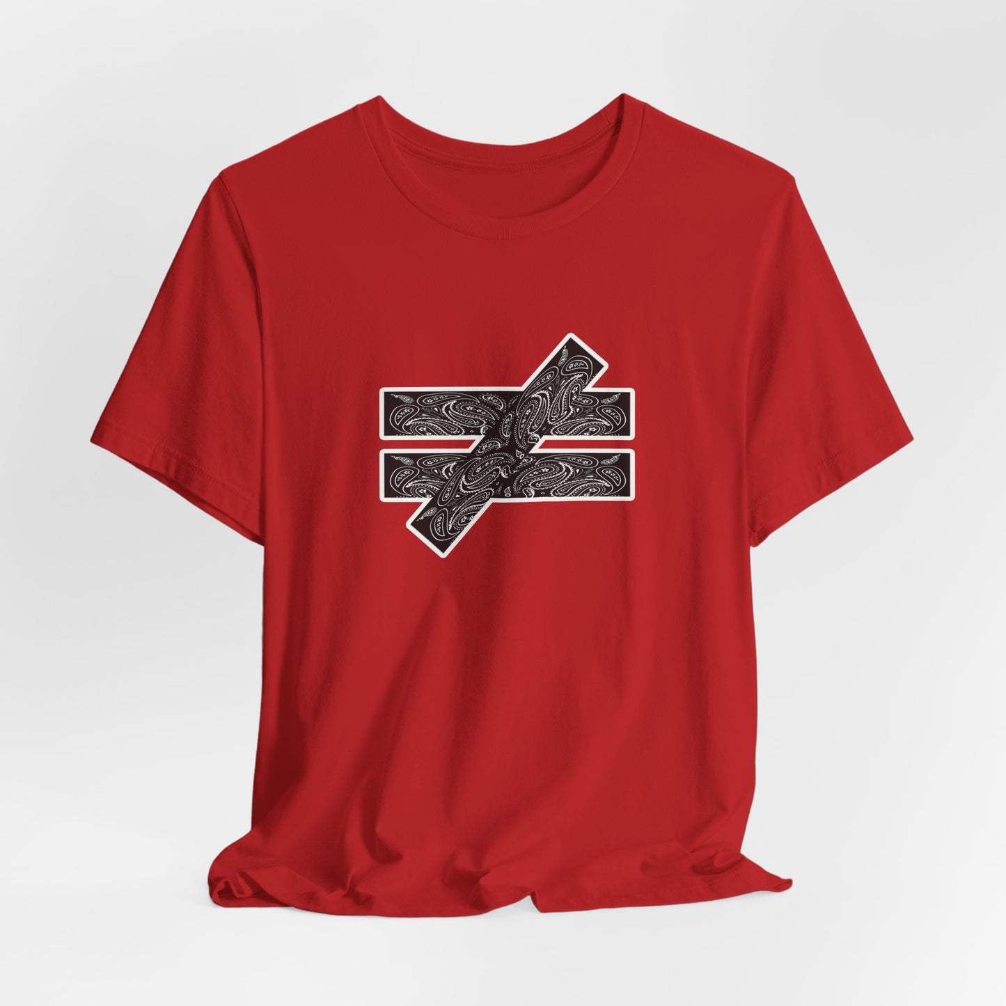 Unisex Graphic Tee - BLACK BANDANA LOGO