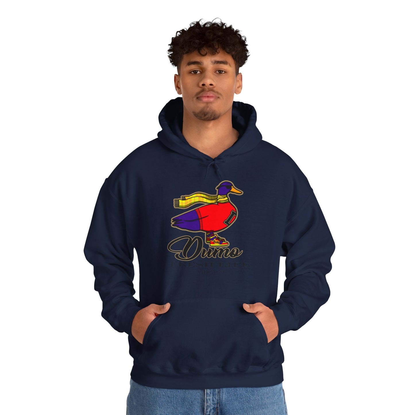 DERMONT DUCK MONOGRAM HOODIE