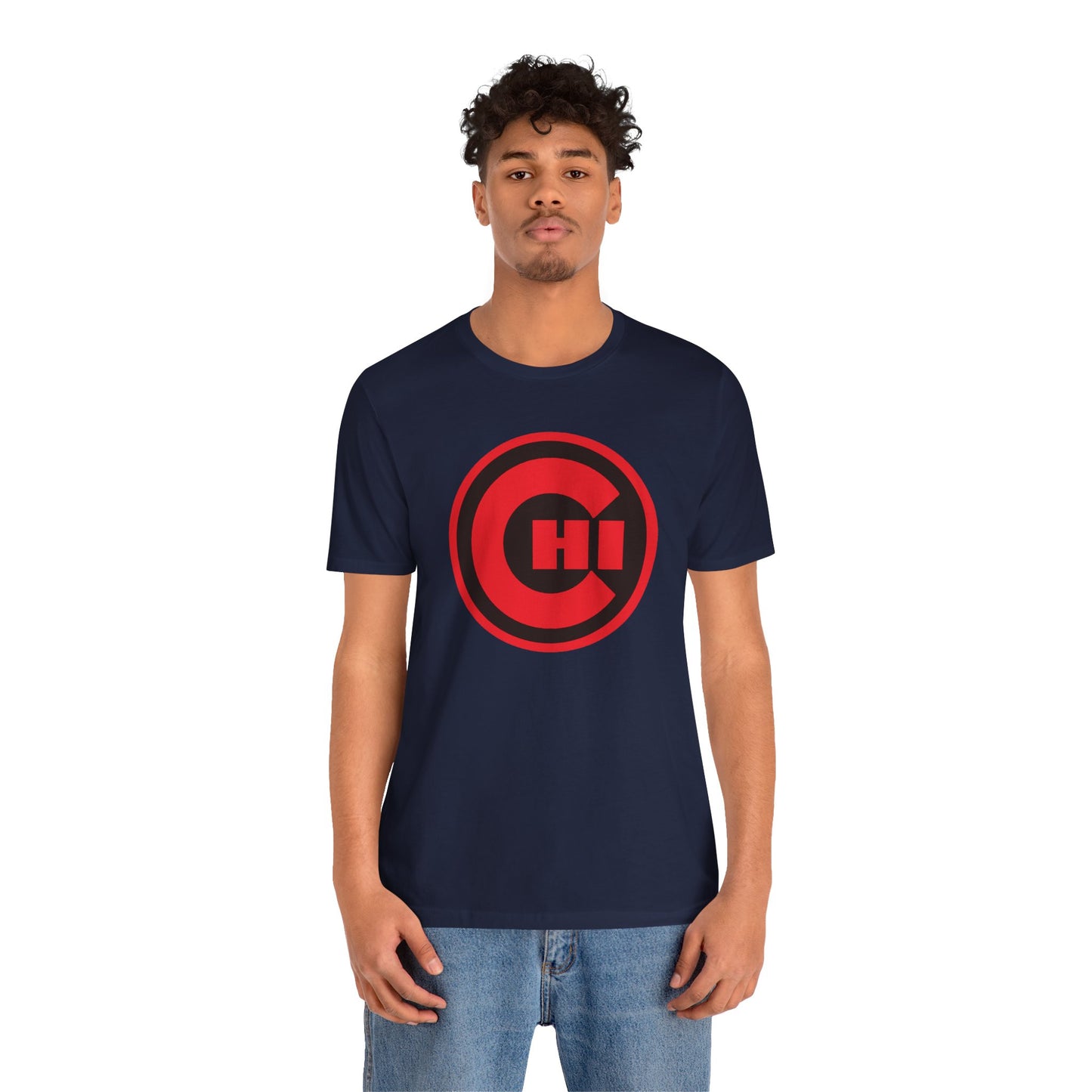 CHICAGO KIDS EMBLEM TEE - BLACK/RED
