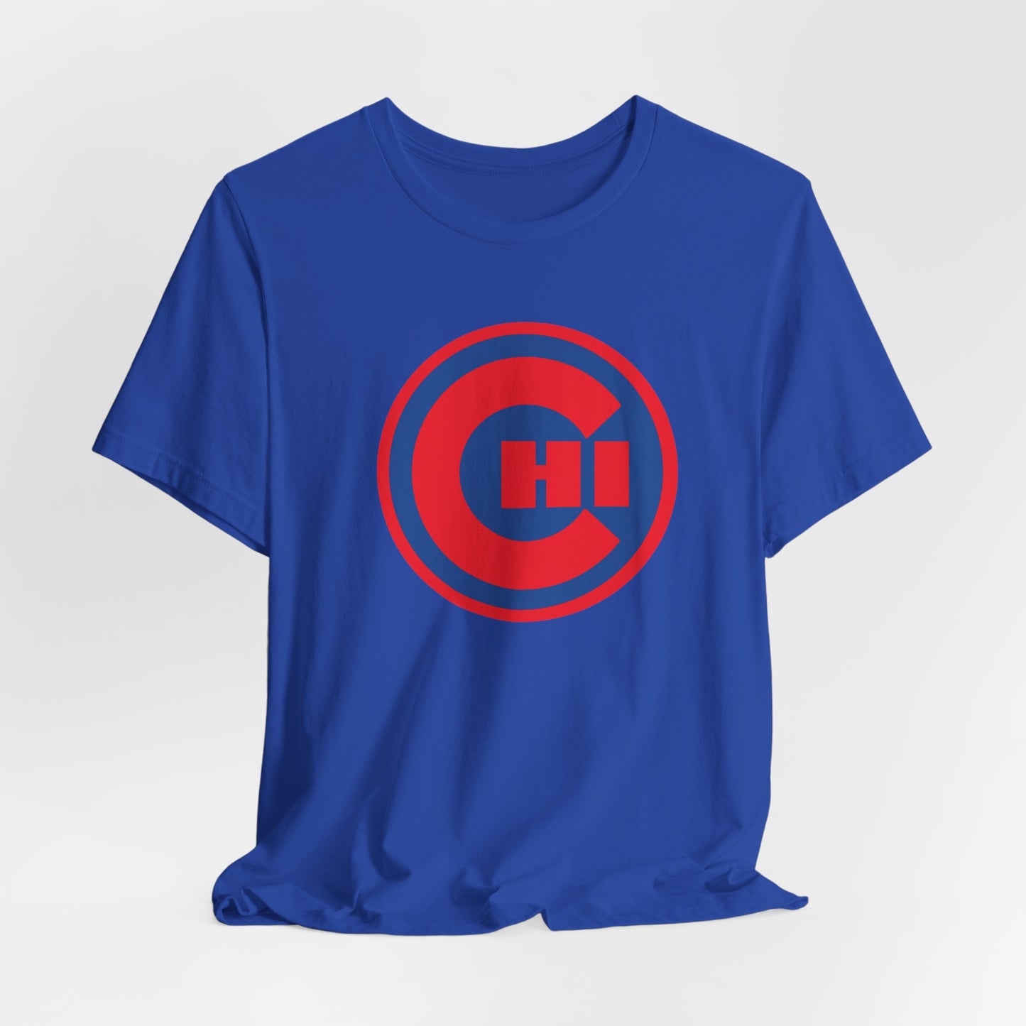 CHICAGO KIDS EMBLEM TEE - BLUE/RED