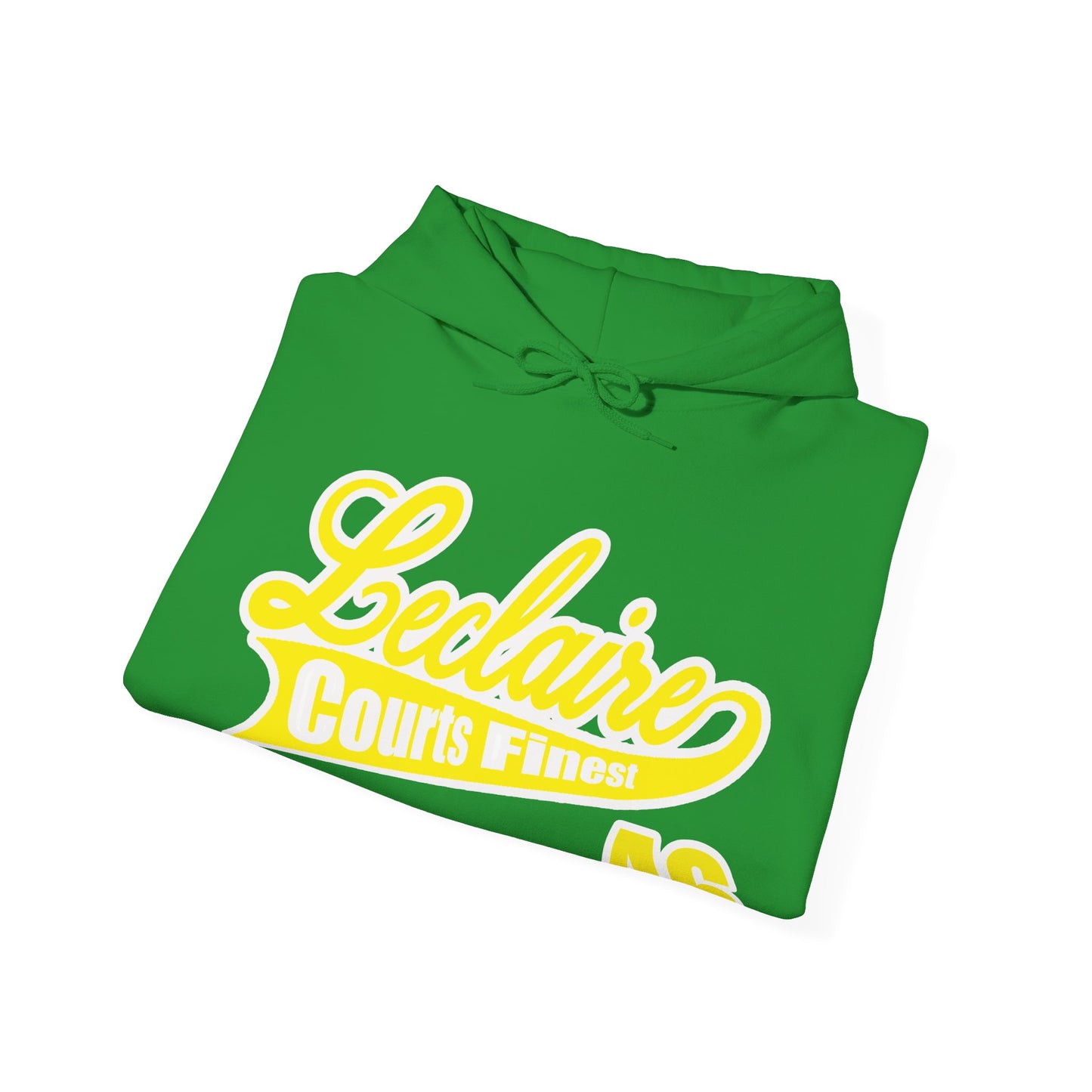 LECLAIRE COURTS FINEST CLASSIC SCRIPT HOODIE