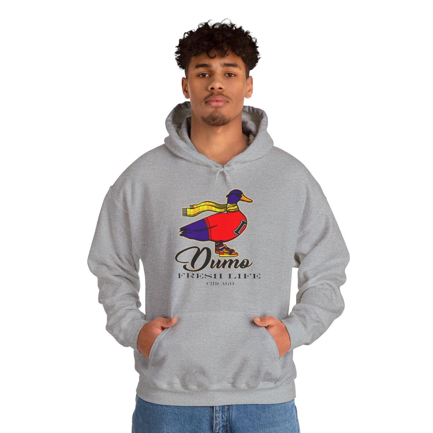 DERMONT DUCK MONOGRAM HOODIE