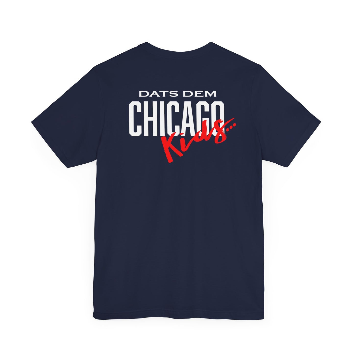 CHICAGO KIDS EMBLEM TEE - NAVY/WHITE