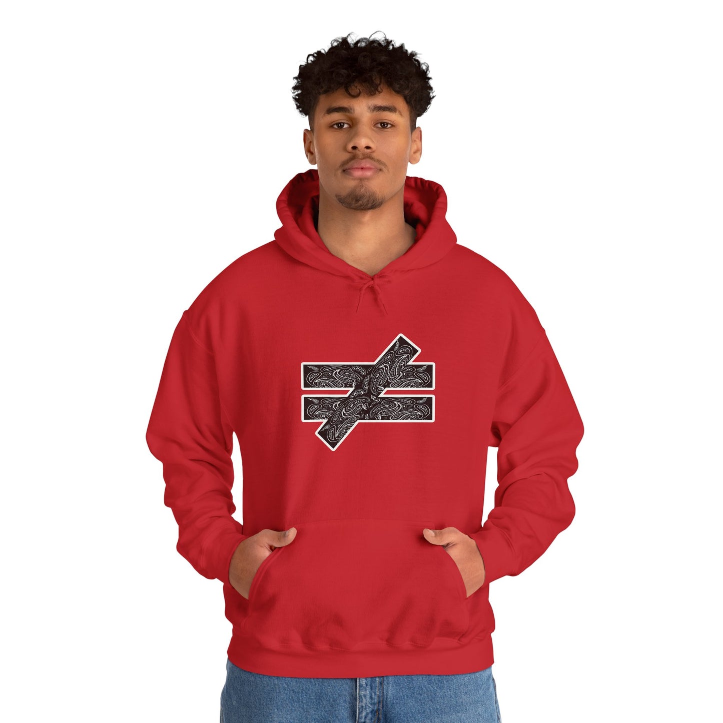 "WE ARE NOT THE SAME" BANDANA RED LOGO