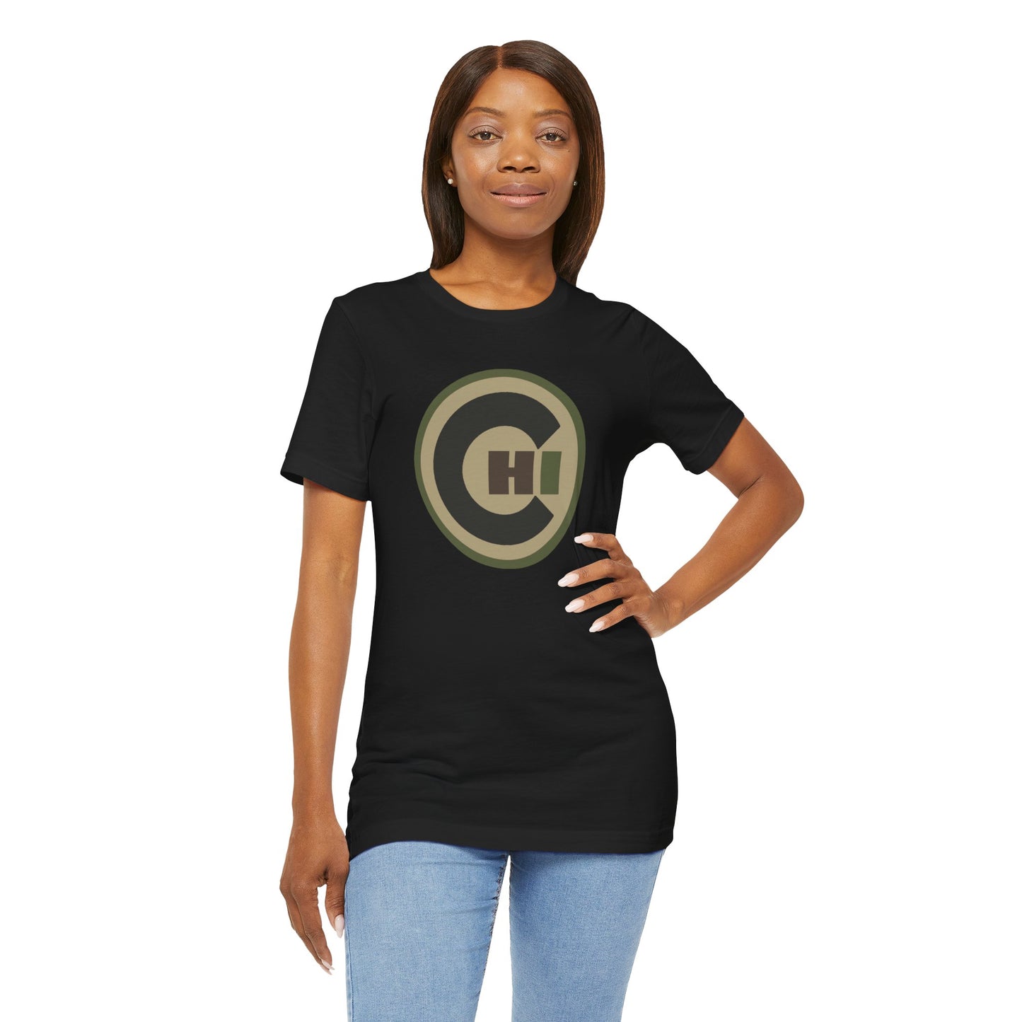 CHICAGO KIDS EMBLEM TEE - CAMO