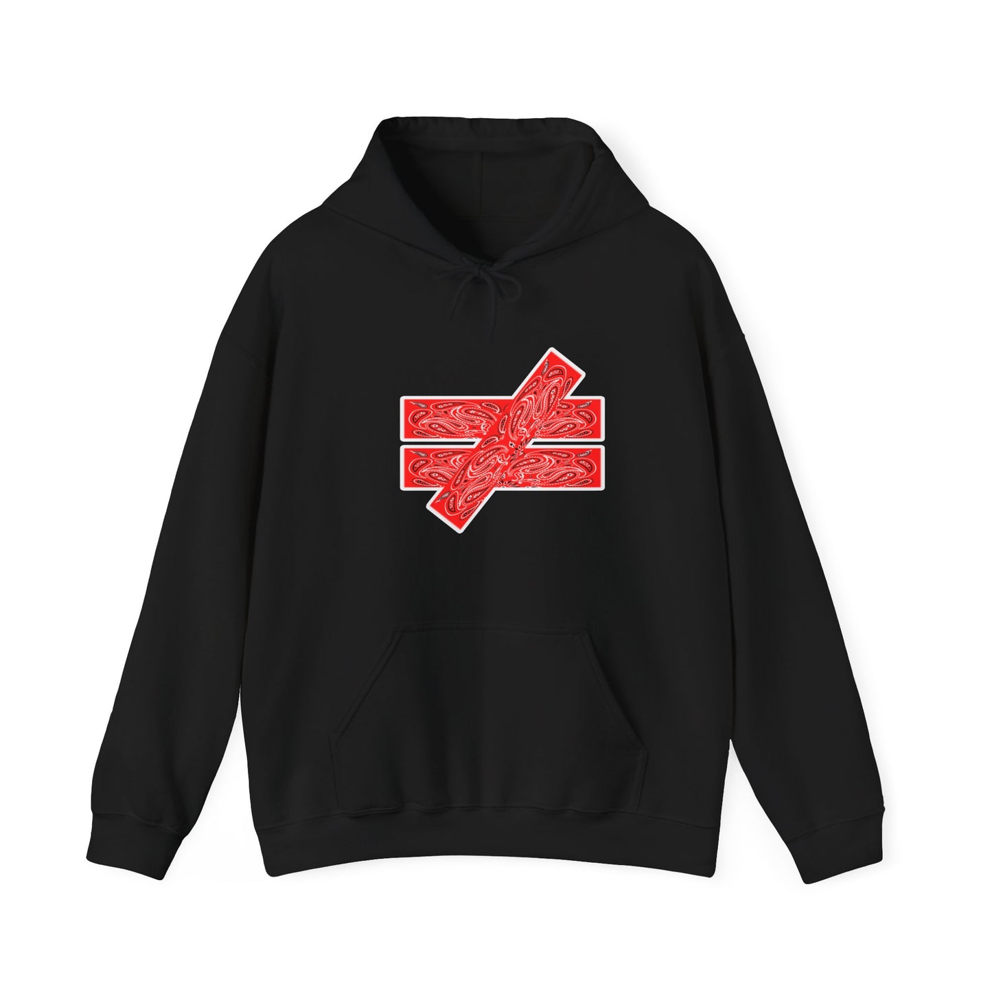 "WE ARE NOT THE SAME" BANDANA RED LOGO