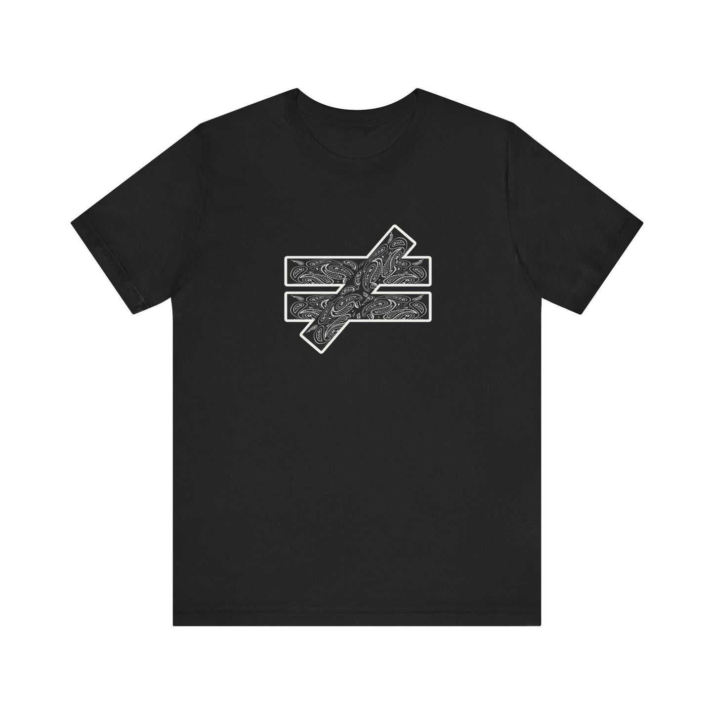 Unisex Graphic Tee - BLACK BANDANA LOGO